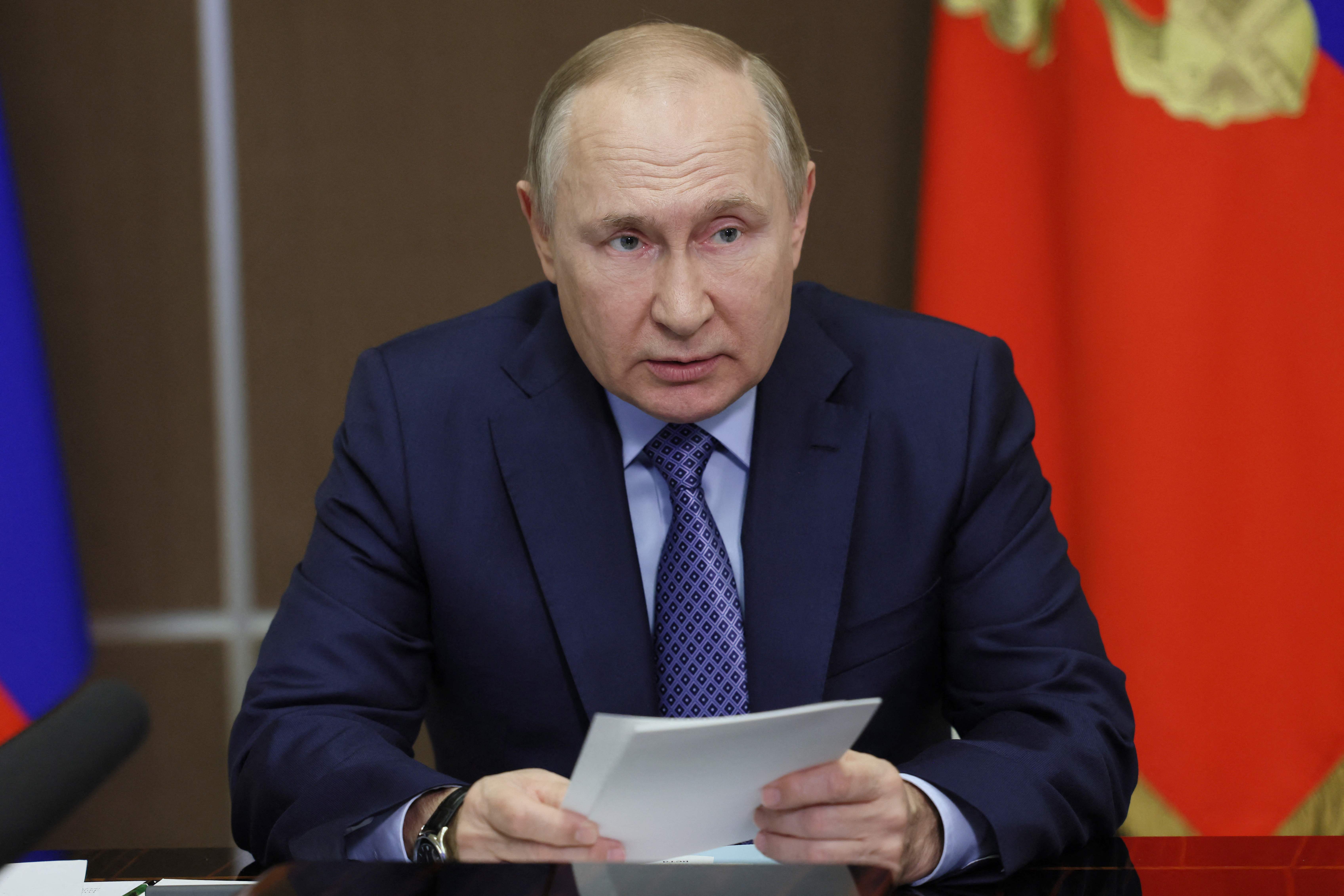 Presiden Rusia Vladimir Putin
