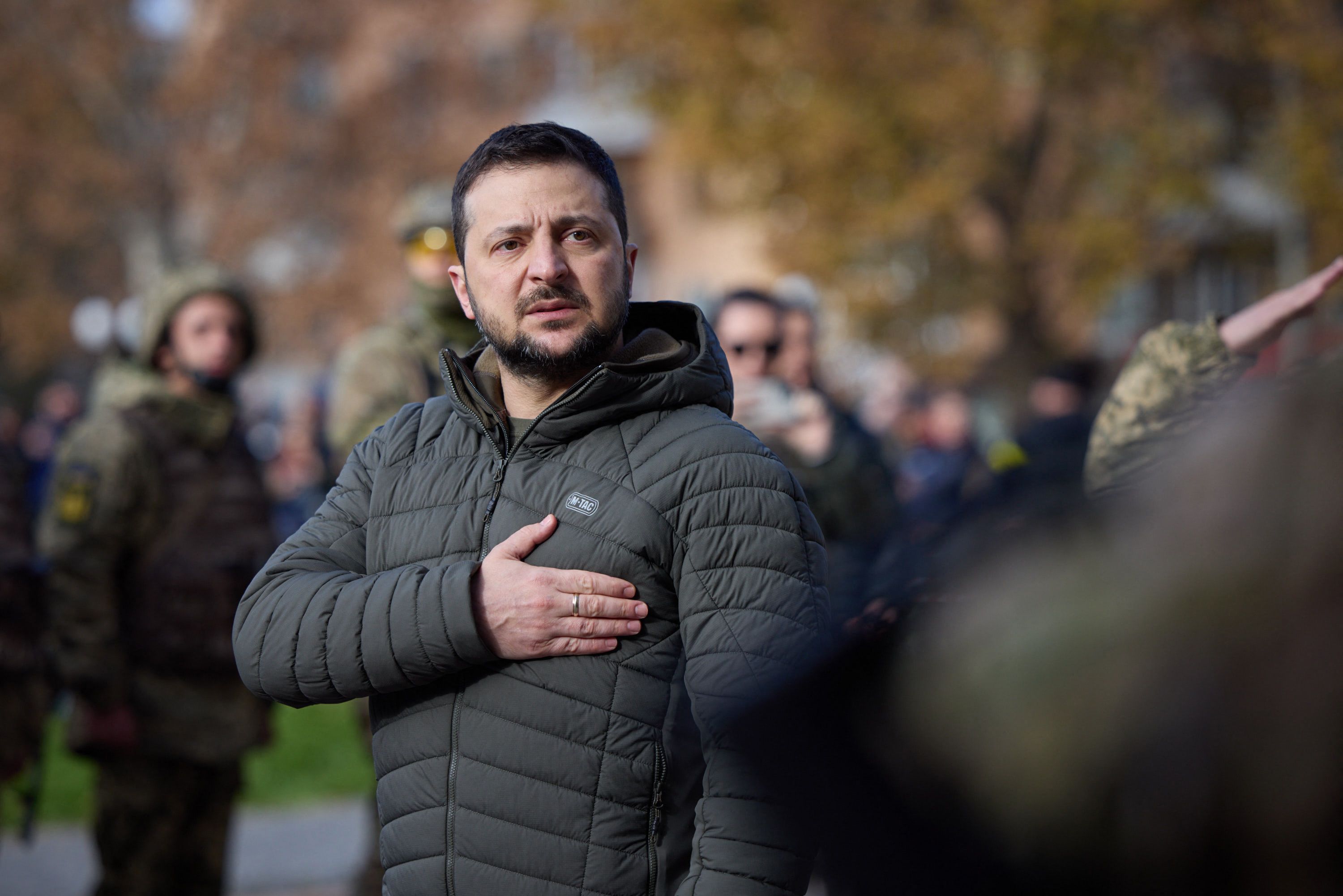 Presiden Ukraina Volodymyr Zelensky
