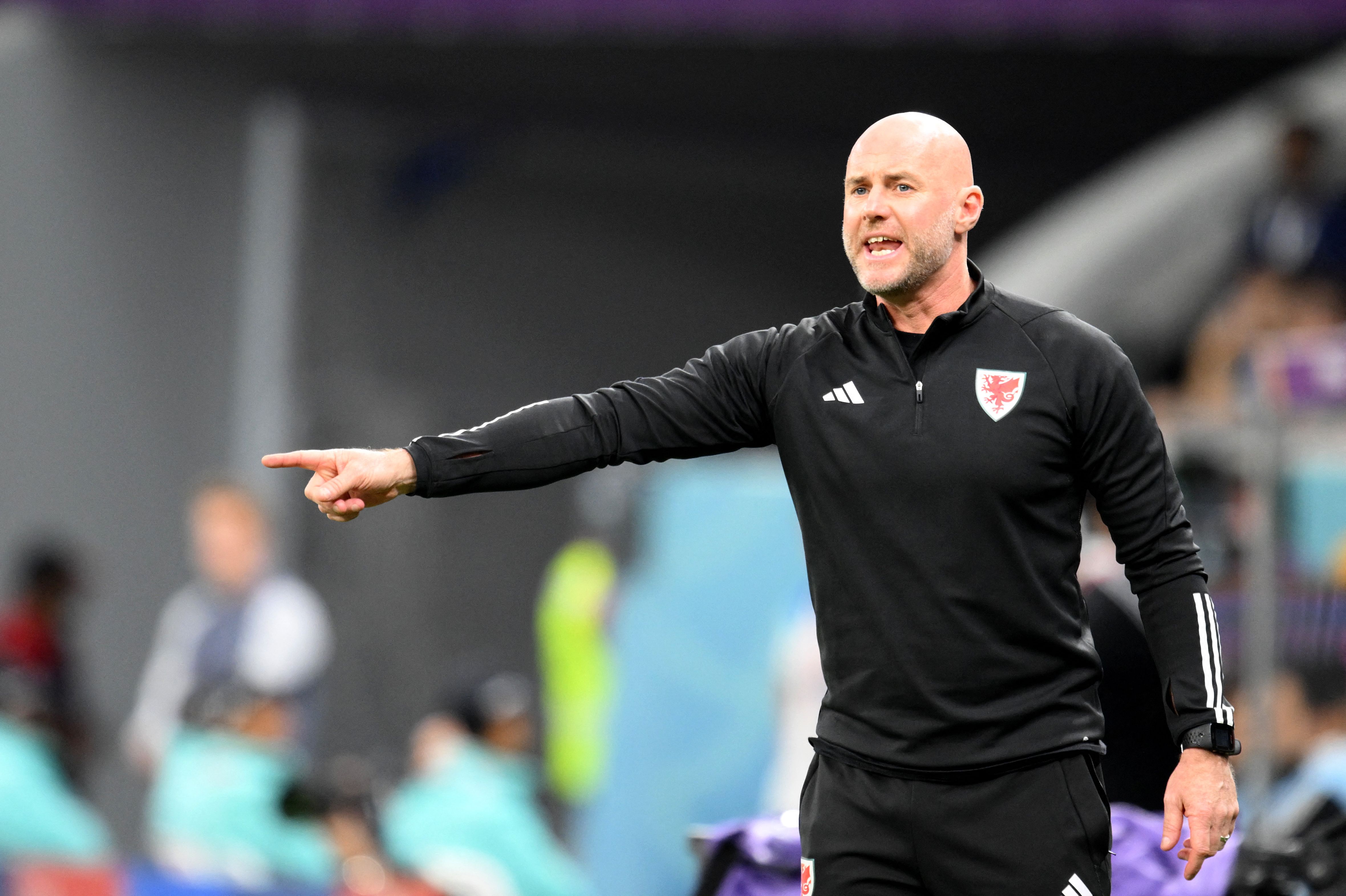 Pelatih timnas Wales Rob Page