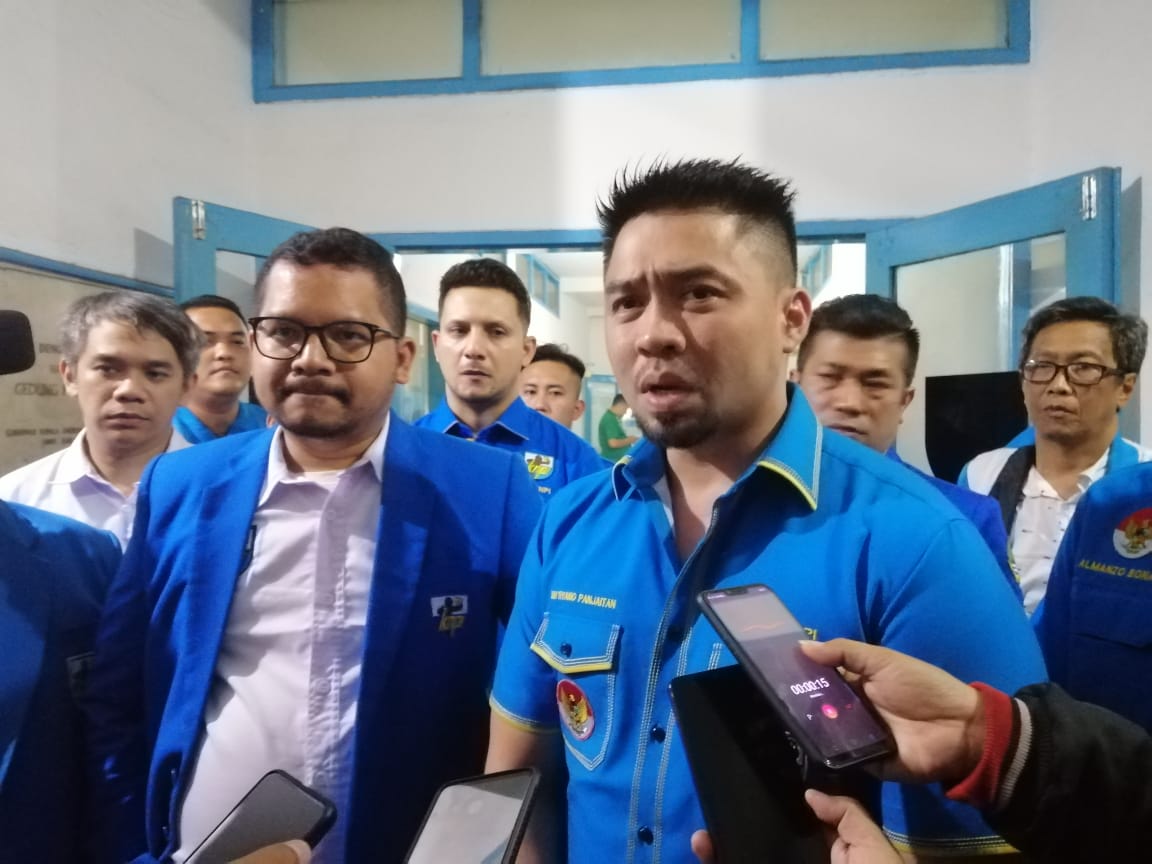 Ketua DPP KNPI Ryano Panjaitan mendapat dukungan dari DPD KNPI Jawa Barat