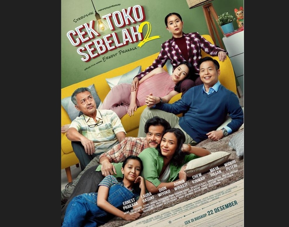 Poster film Cek Toko Sebelah 2