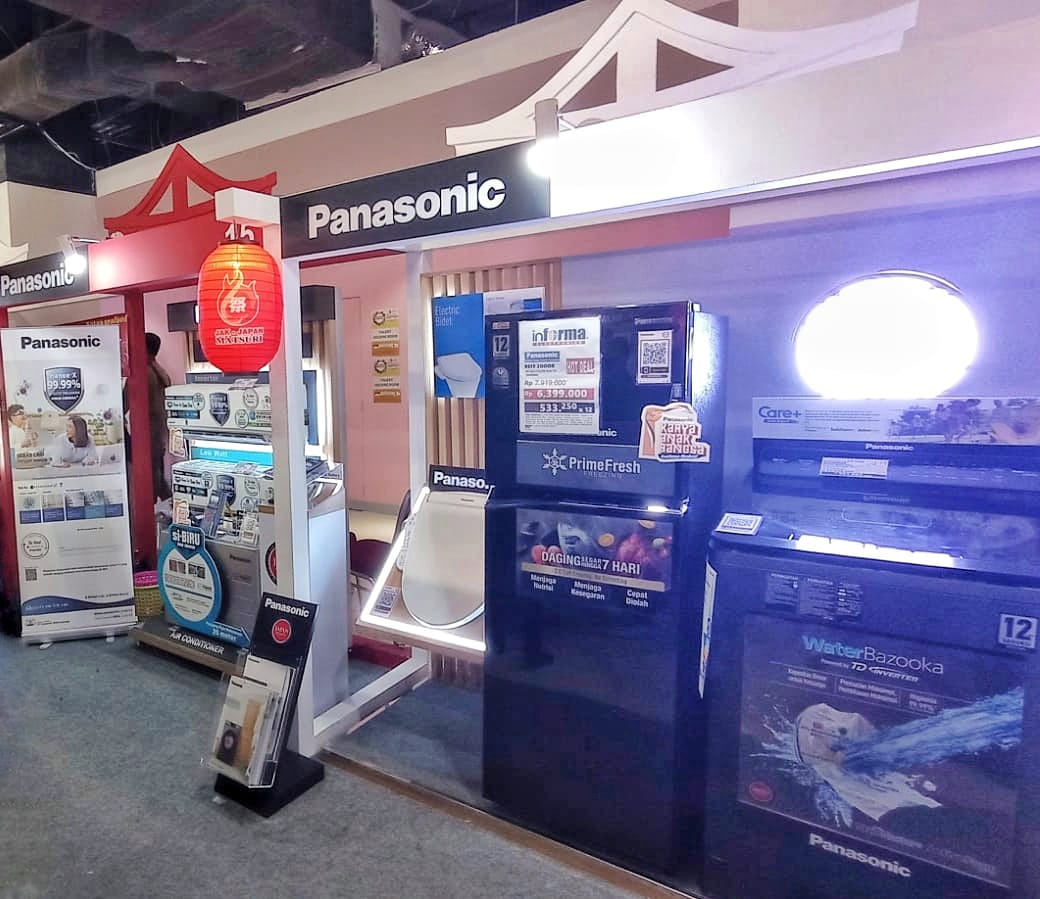 Booth Panasonic di ajang Jak Japan Matsuri 