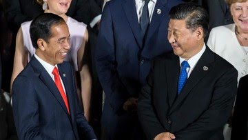 Presiden Joko Widodo dan Presiden Tiongkok Xi Jinping