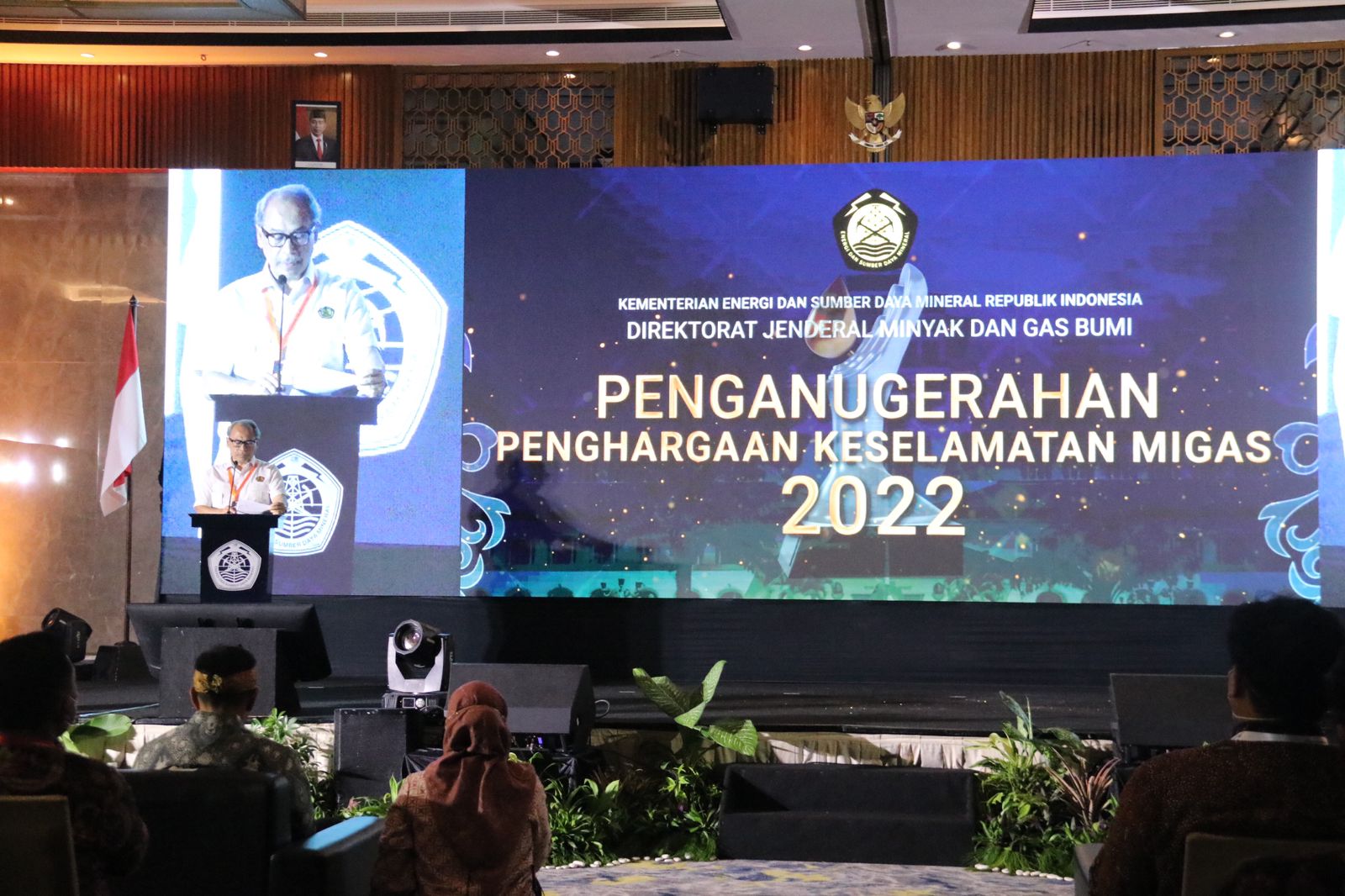 Penganugerahan Penghargaan Keselamatan Migas 2022