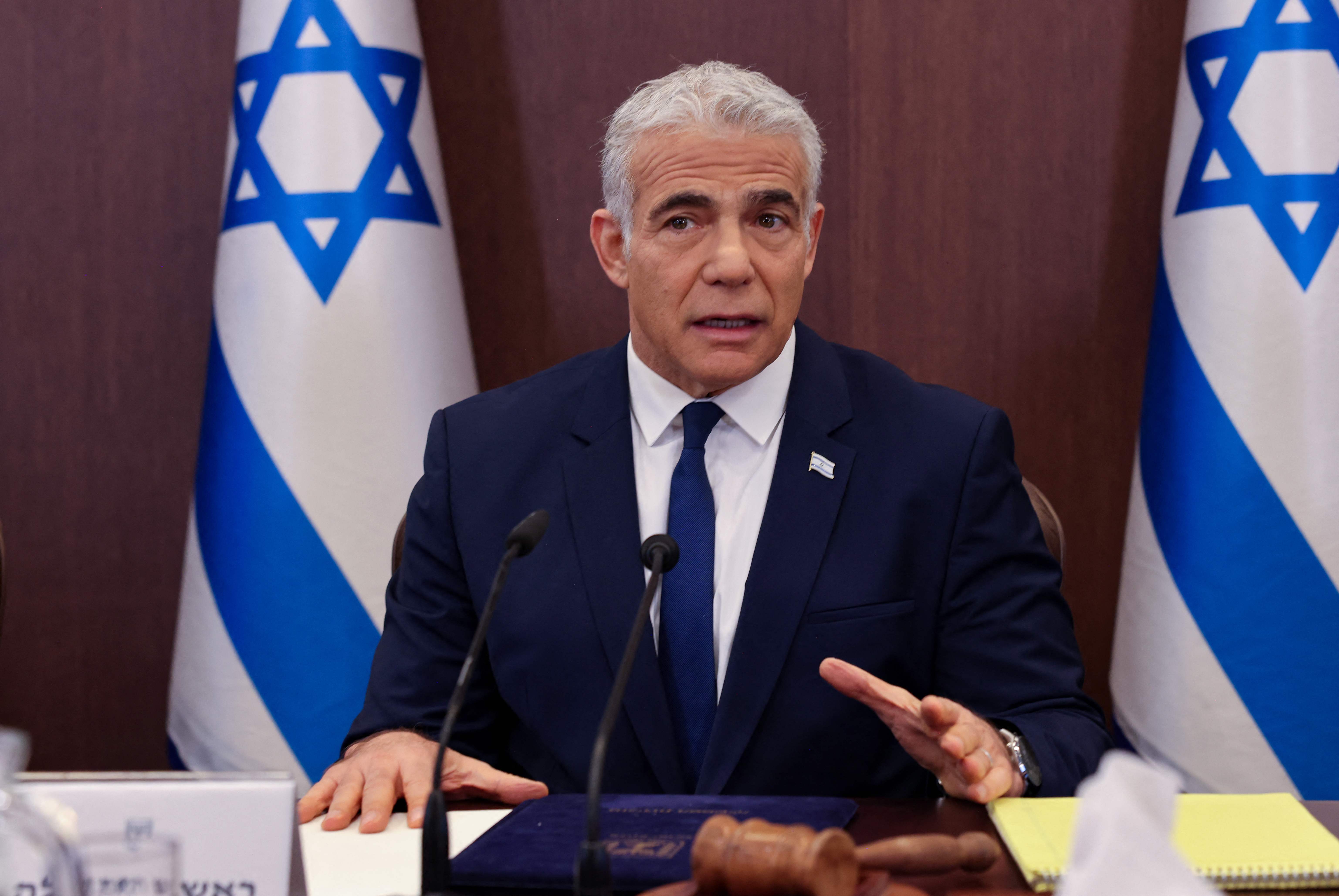 PM Israel Yair Lapid