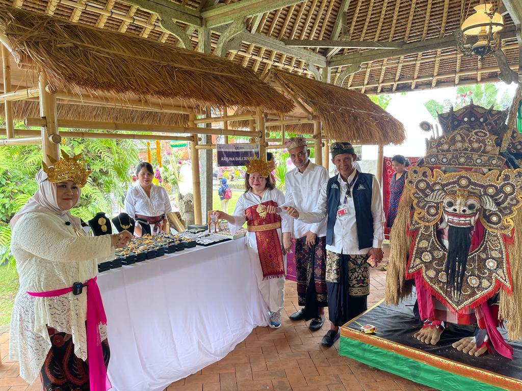 Salah satu booth yang dikunjungi Spouse Program.