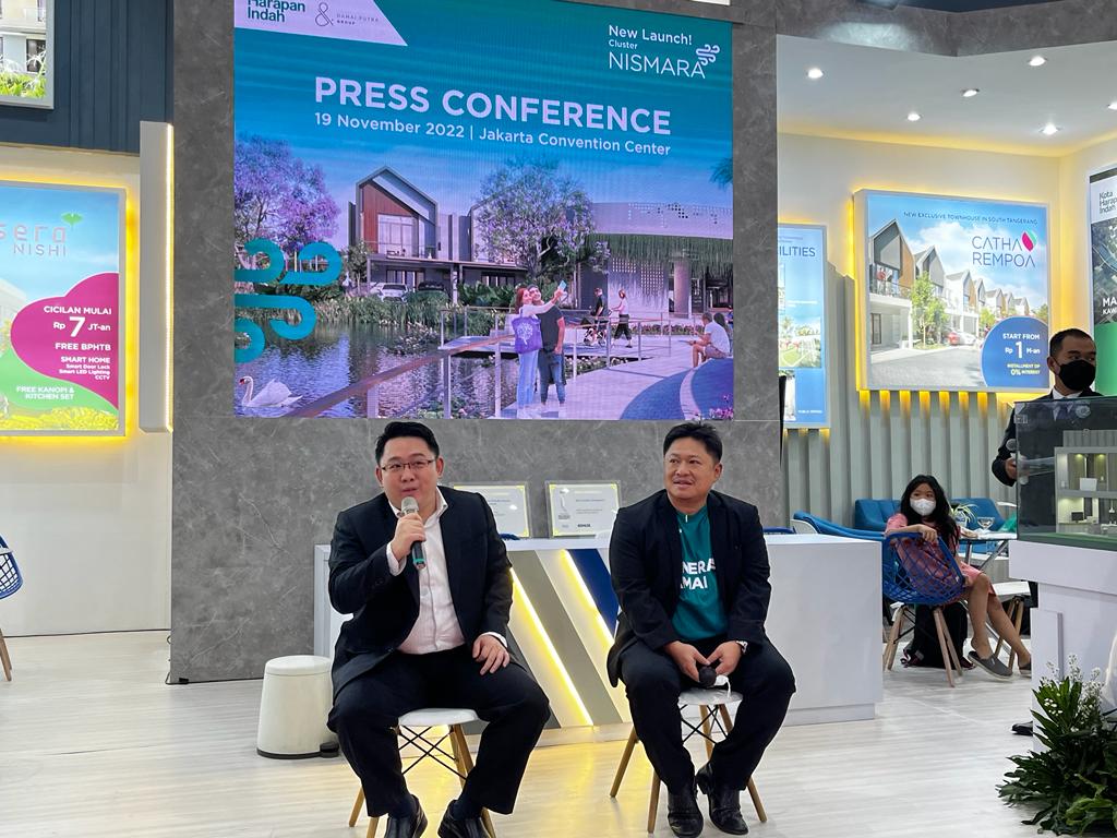 Konferensi pers digelar Damai Putra Group di Jakarta Convention Center (JCC), Sabtu (19/11),