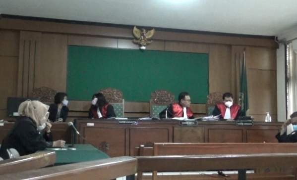 Majelis Hakim Pengadilan Yogyakarta menggelar sidang putusan kasus klitih 