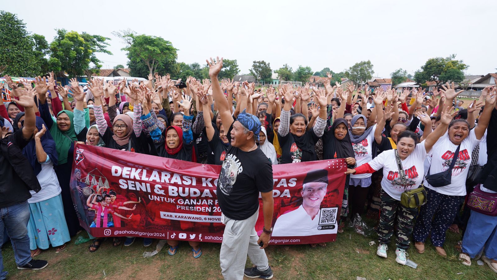 Komunitas Seni dan Budaya Sunda Dukung Ganjar Jadi Presiden