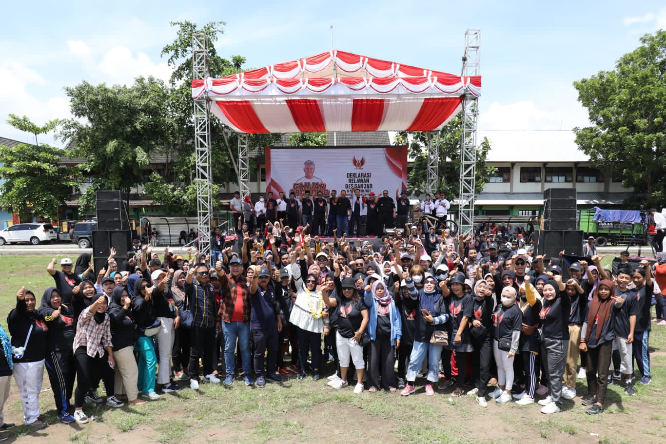 Jaringan relawan des Ganjar NTB dideklarasikan mendukung Ganjar Pranowo di Pilpres 2024