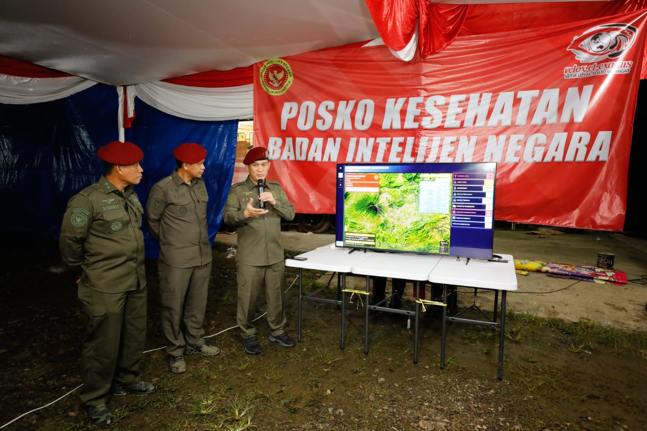 BIN menerapkan Sistem Intelijen Bencana (SIBe) di lokasi bencana gempa bumi Cianjur untuk memitigasi bencana.