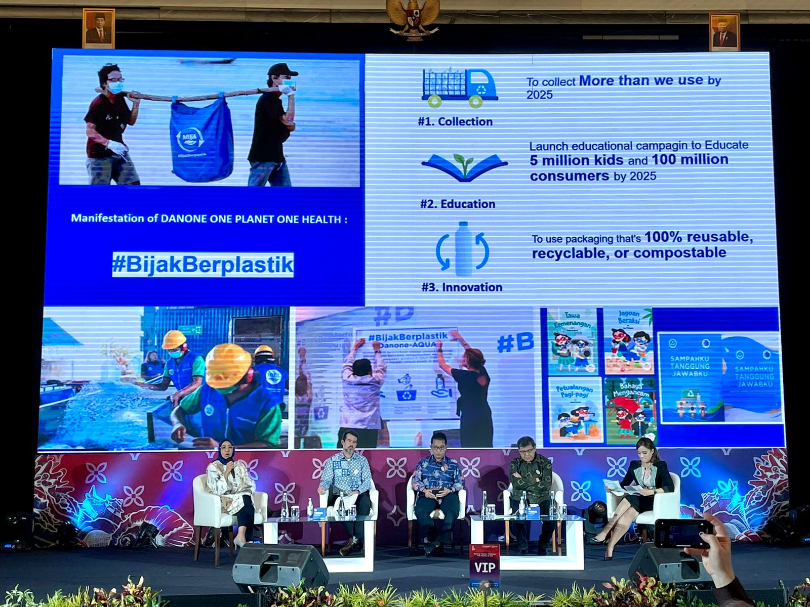 Rangkaian acara Road to G20: “Beating Plastic Pollution from Source to Sea” diselenggarakan Kemenko Marves dan NPAP di Jakarta.