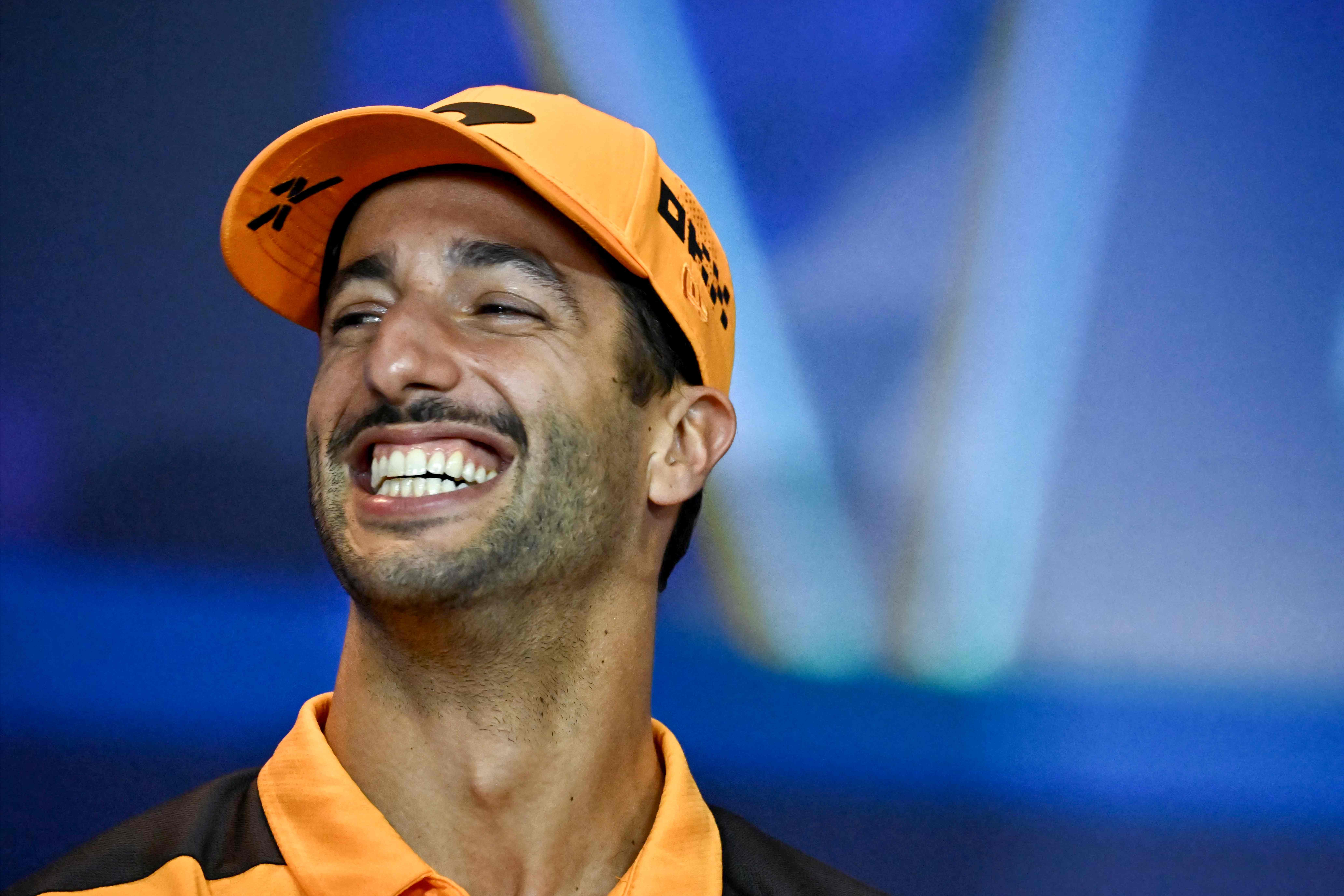 Pembalap McLaren Daniel Ricciardo