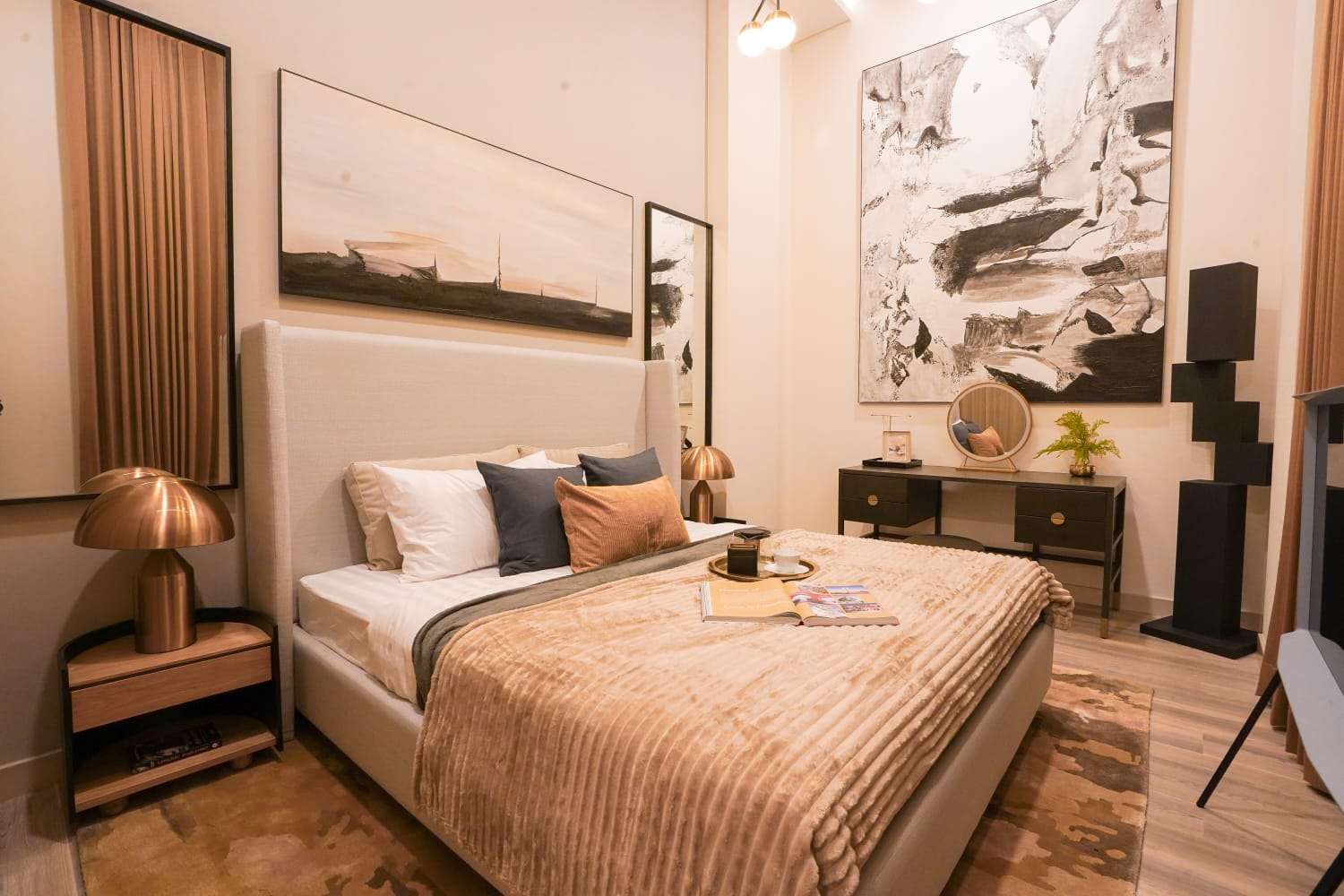 Salah satu unit apartemen Arumaya Residences di TB Simatupang, Jakarta Selatan.