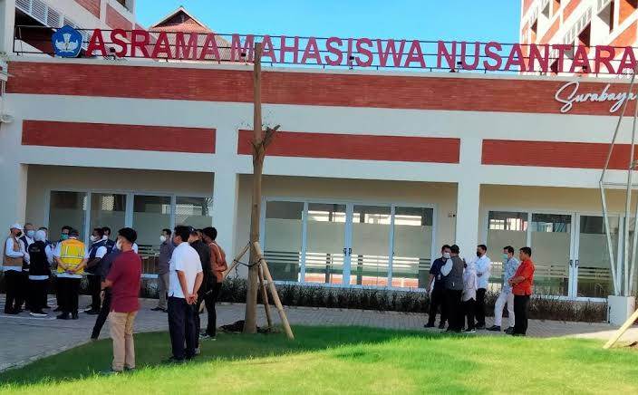 Asrama Mahasiswa Nusantara (AMN) yang berada di Surabaya, Jatim