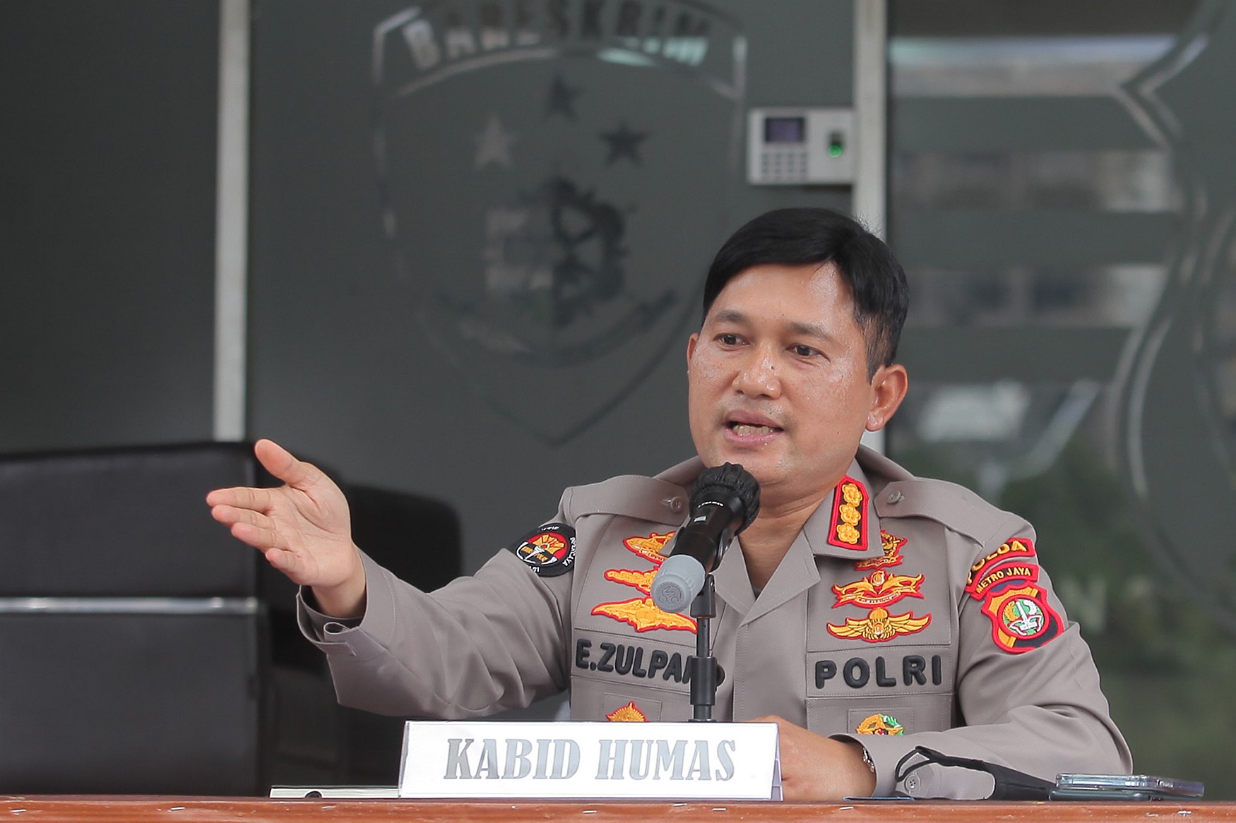 Kabid Humas Polda Metro Jaya Kombes Pol Endra Zulpan 