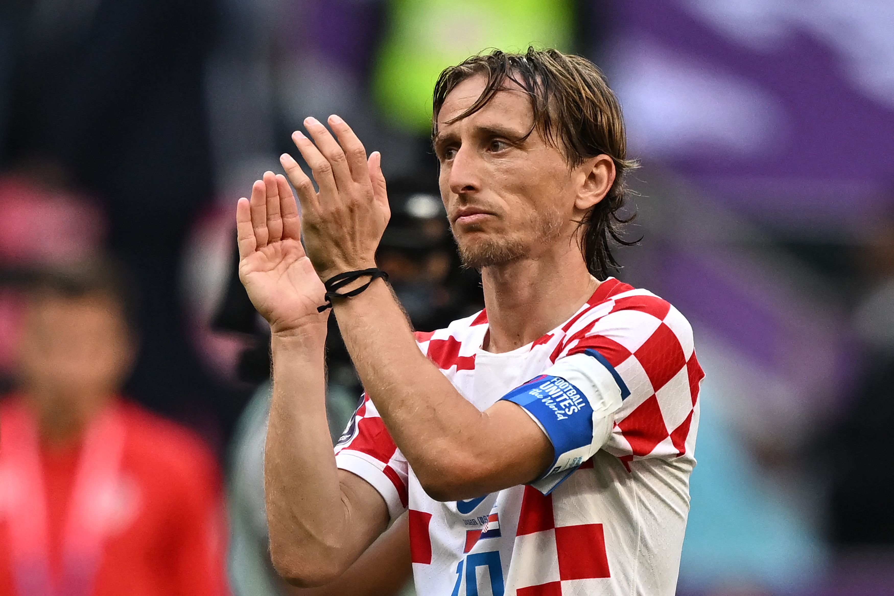 Kapten timnas Kroasia, Luka Modric.