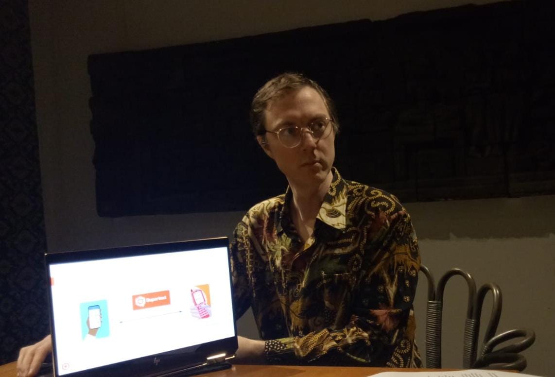 CEO Supertext Martin Jacobson 