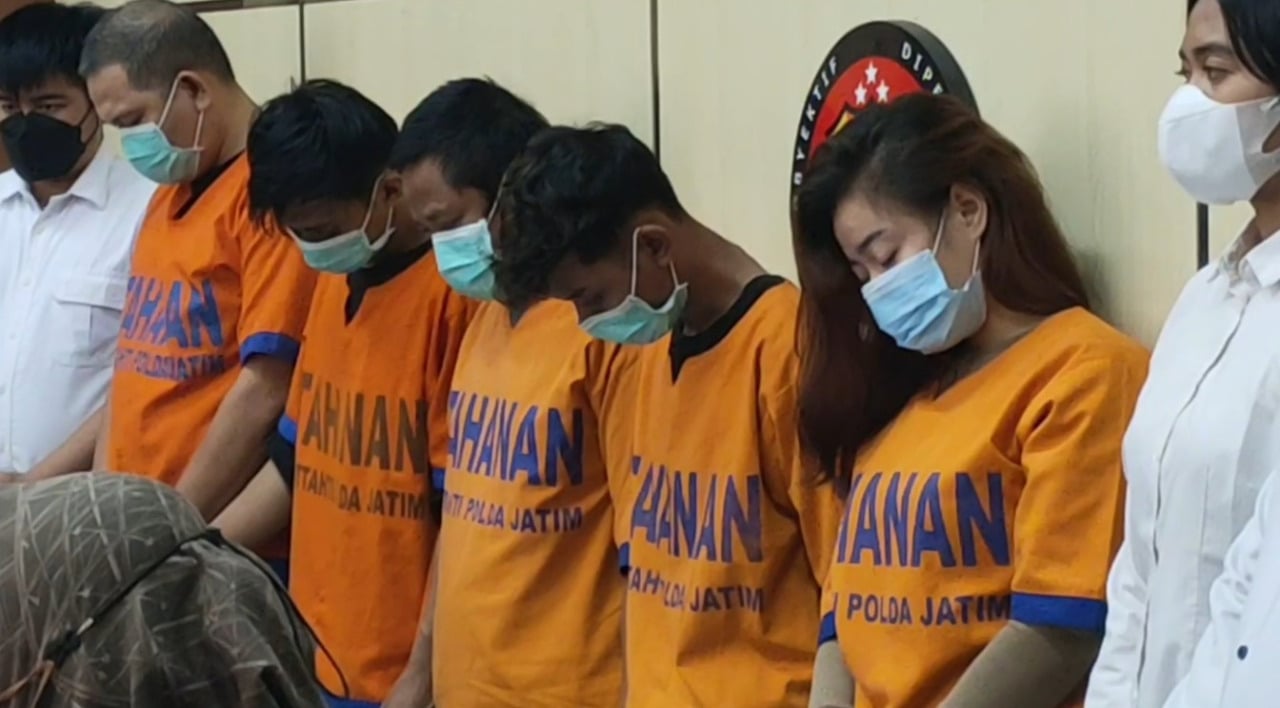 Polda Jatim Ungkap Perdagangan Orang, 19 Perempuan Dieksploitasi