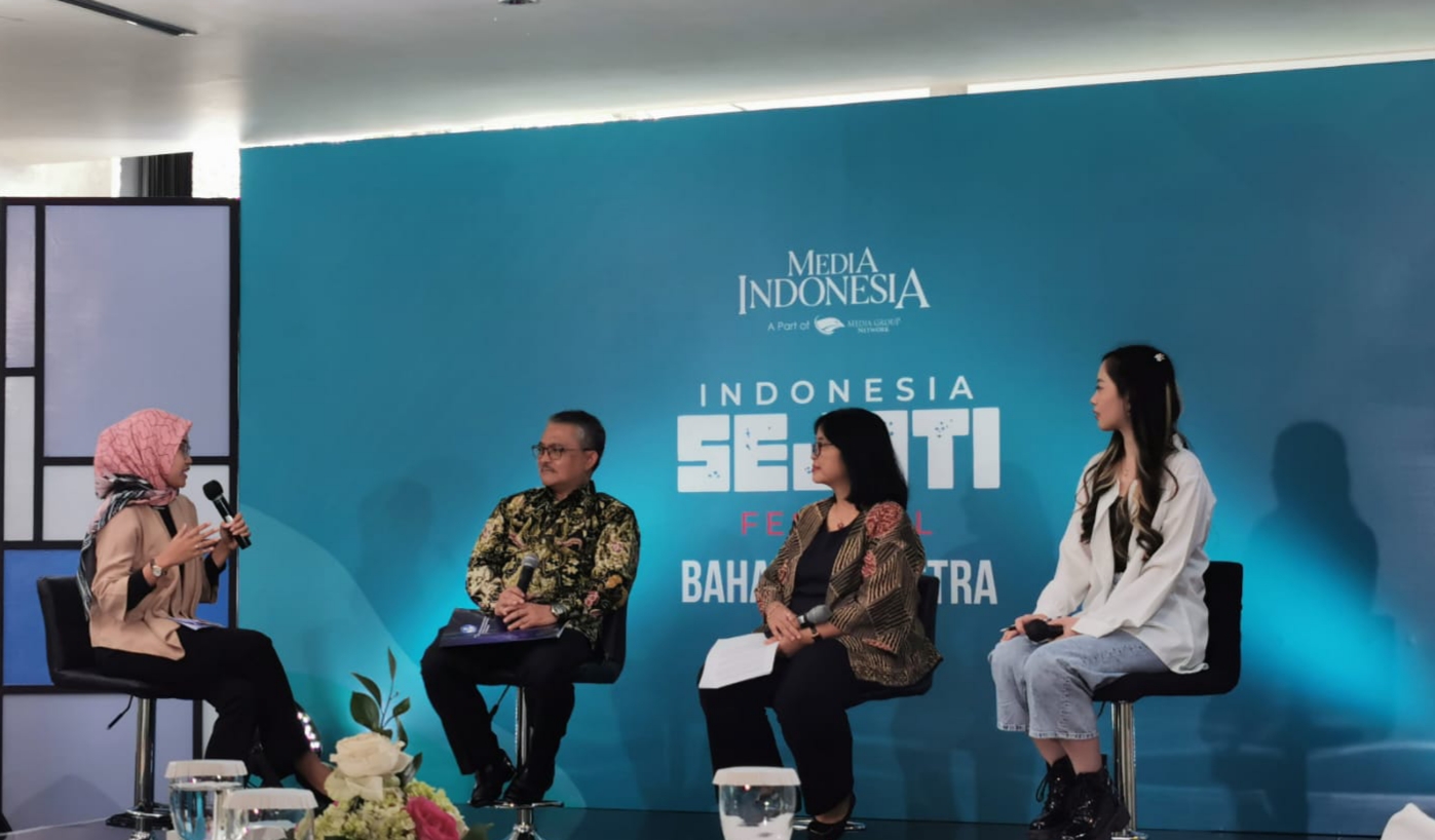 Gelar wicara di Festival Bahasa dan Sastra Indonesia Sejati 2022 Media Indonesia.