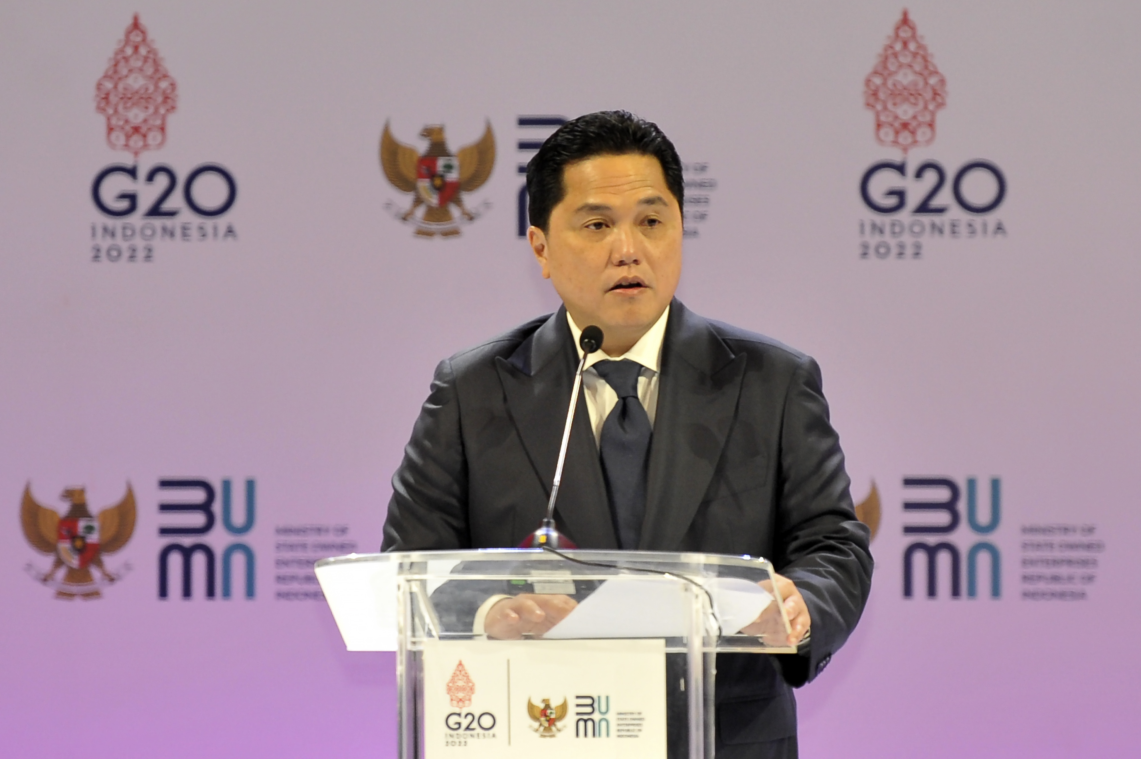 Menteri BUMN Erick Thohir