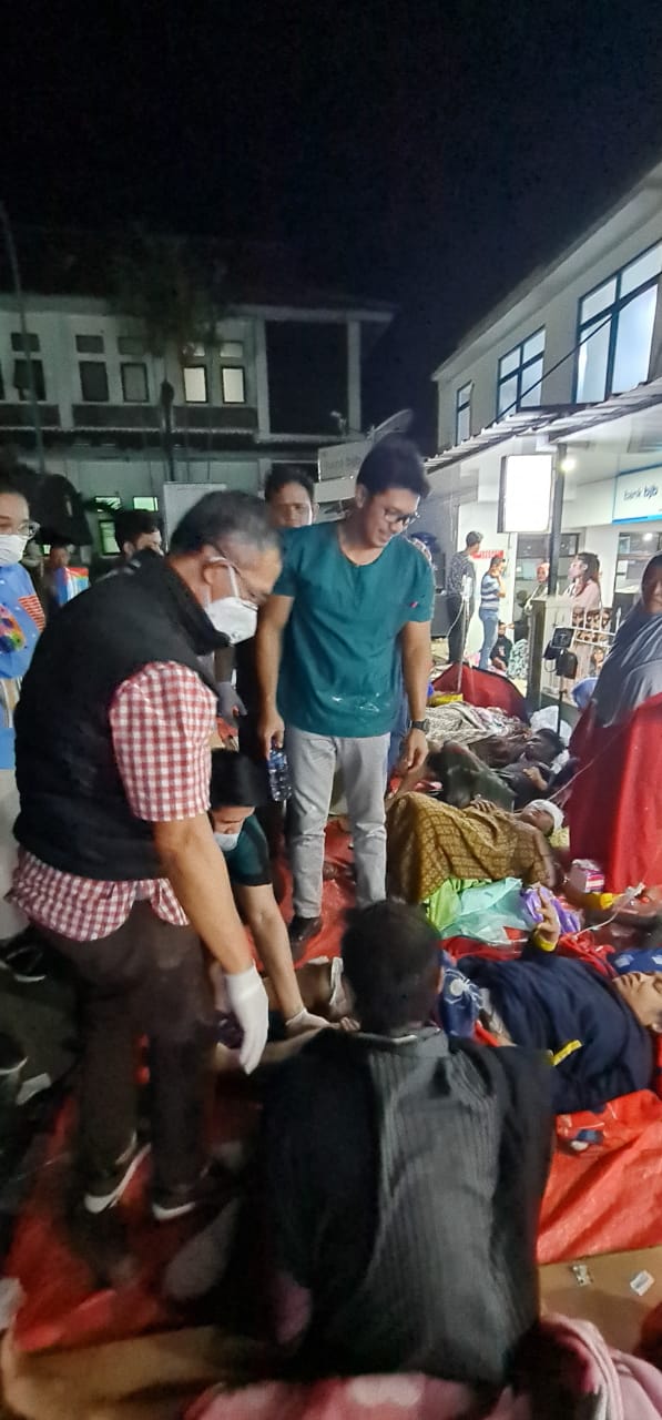 PP PABOI Terjunkan Dokter Ortopedi Bantu Penanganan Korban Gempa Cianjur