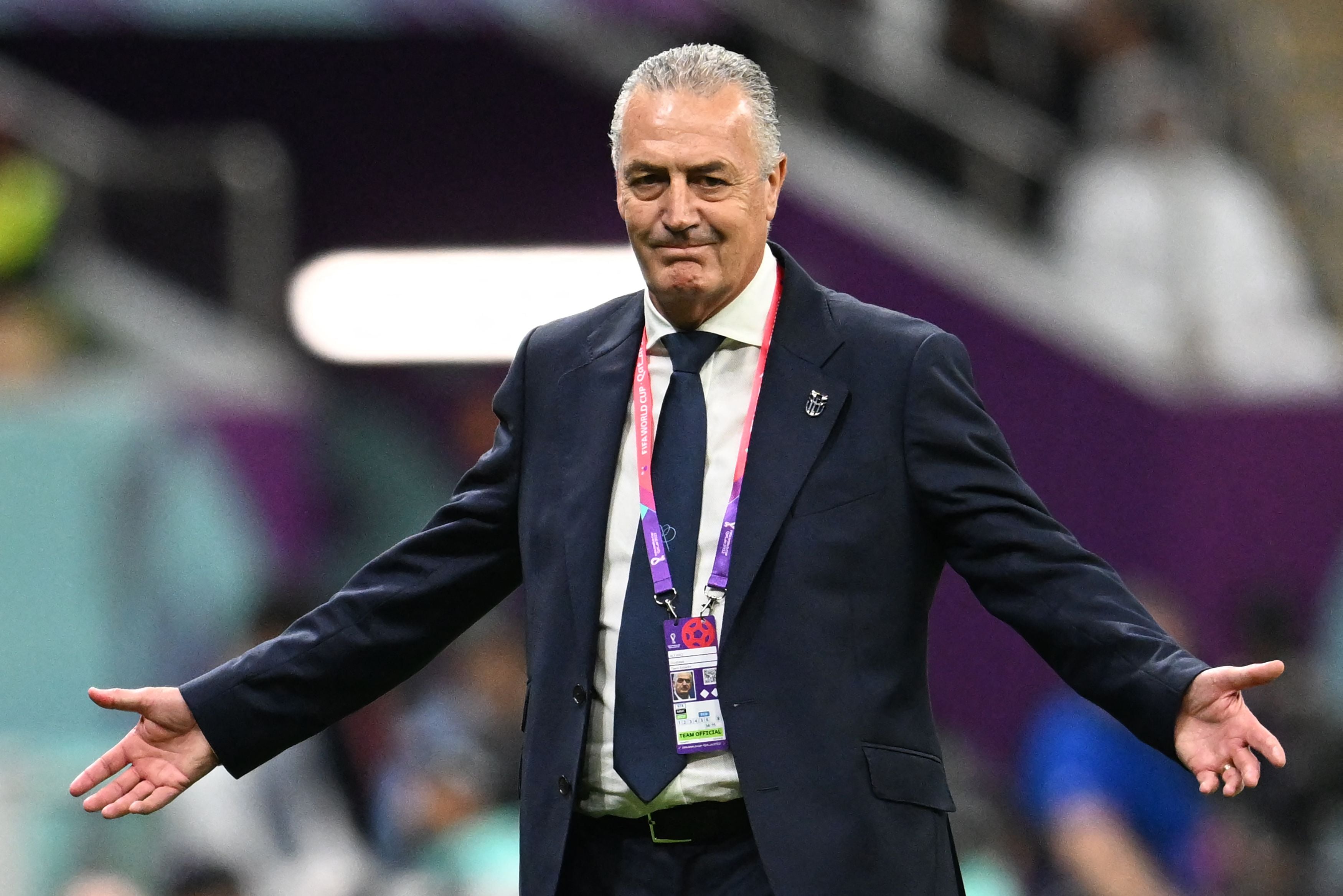 Pelatih Timnas Ekuador Gustavo Alfaro