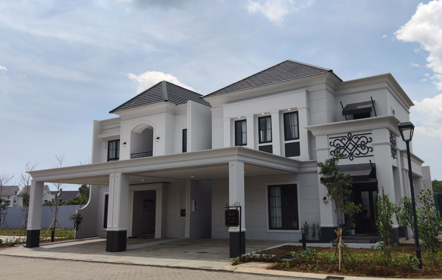 Salah satu rumah di Verena Homes, Karawang Timur, Jawa Barat.