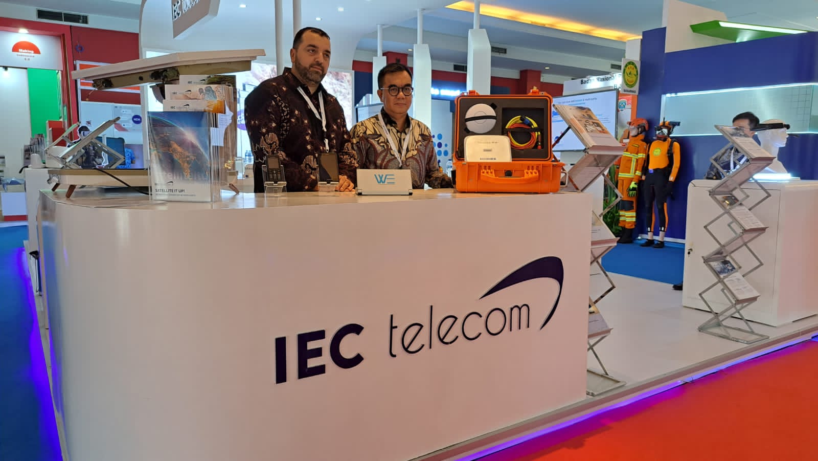 IEC Telecom bergabung dalam IndoDefence Expo & Forum edisi ke-9 di JIExpo Kemayoran Jakarta.