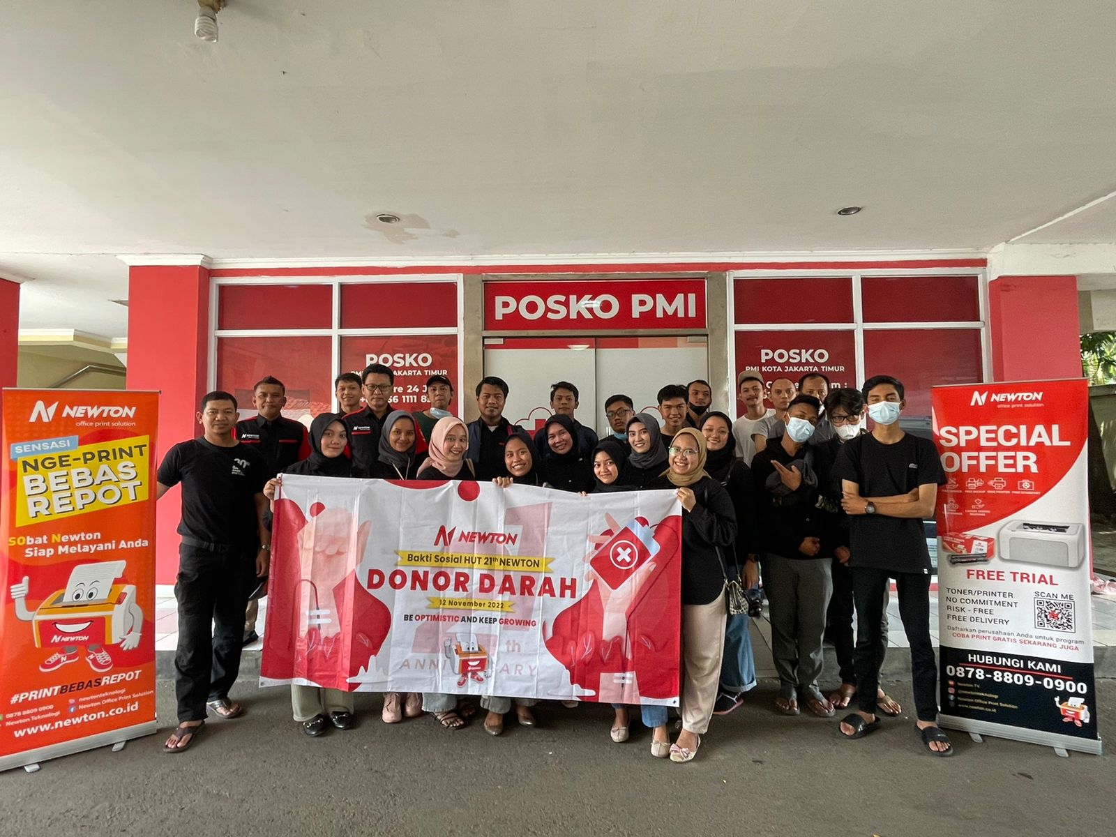 Perusahaan Toner Ini Kian Berkembang dan Turut Bakti Sosial Donor Darah 