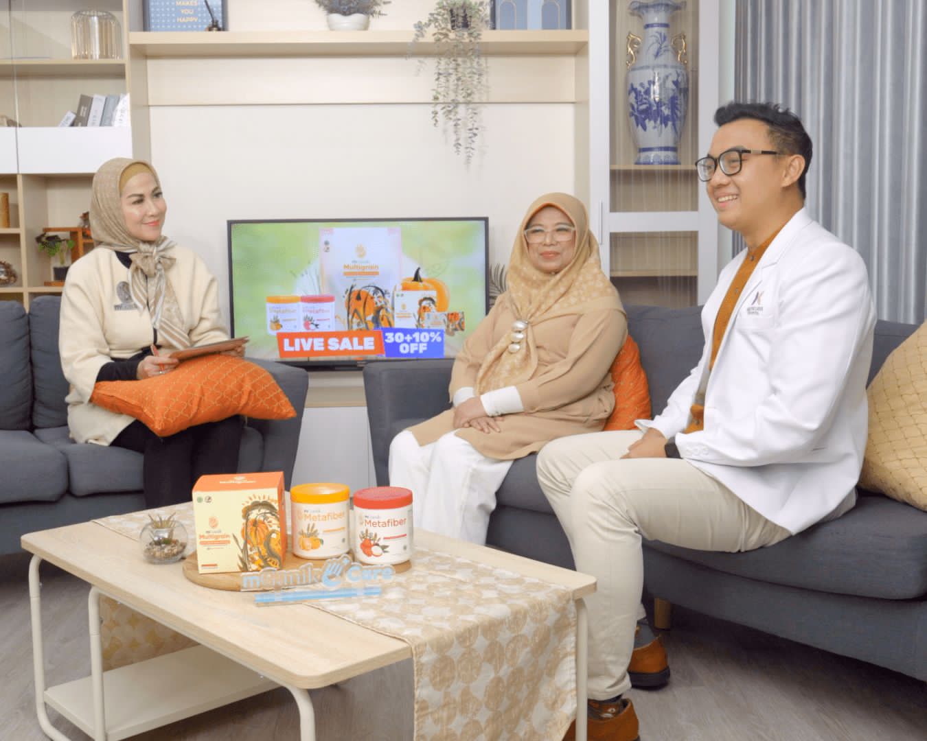 Perhelatan rebranding mGanik di kanal Shopee Live bertajuk “Kunci Sukses Melawan Diabetes Bersama mGanik” baru-baru ini.