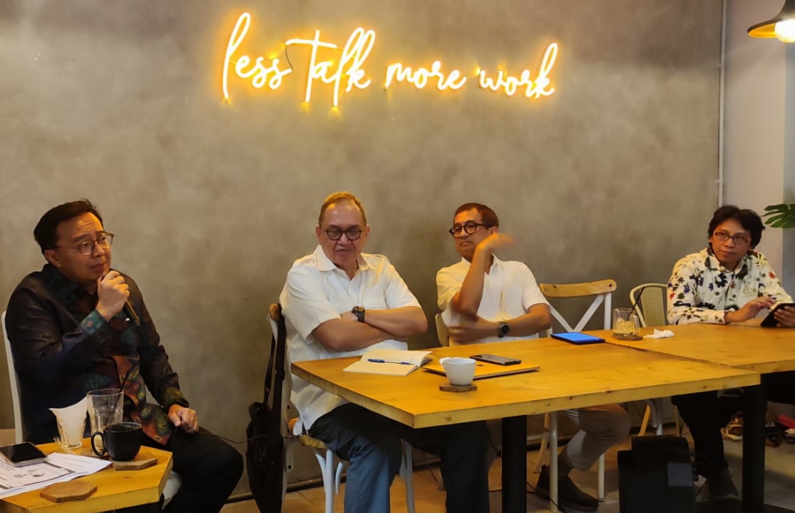 Acara Bincang Media untuk Keterbukaan Infomasi, Rabu (23/11).