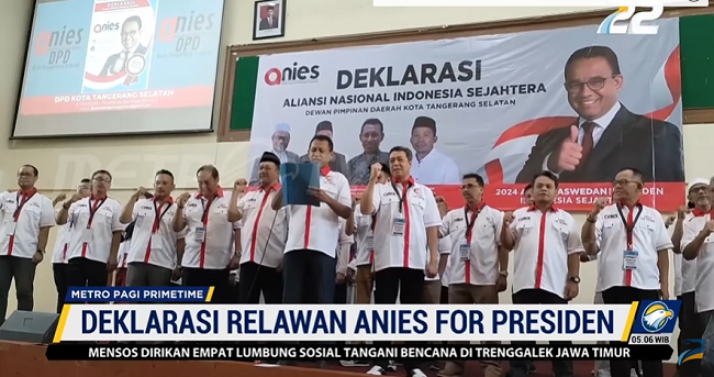 Deklarasi Relawan Anies Baswedan
