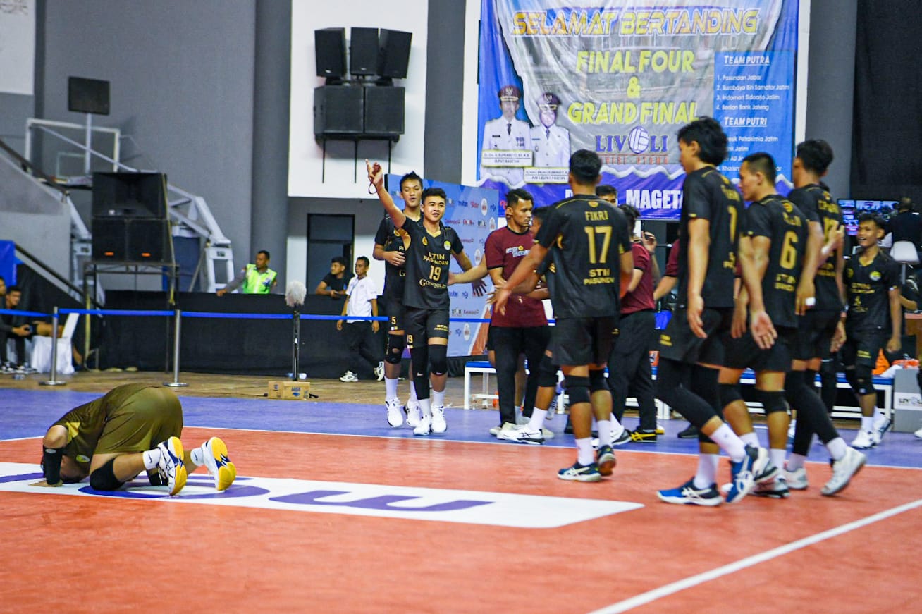 Tim STIN Pasundan melaju ke babak final Livoli Divisi Utama usai kalahkan BIN Samator. 