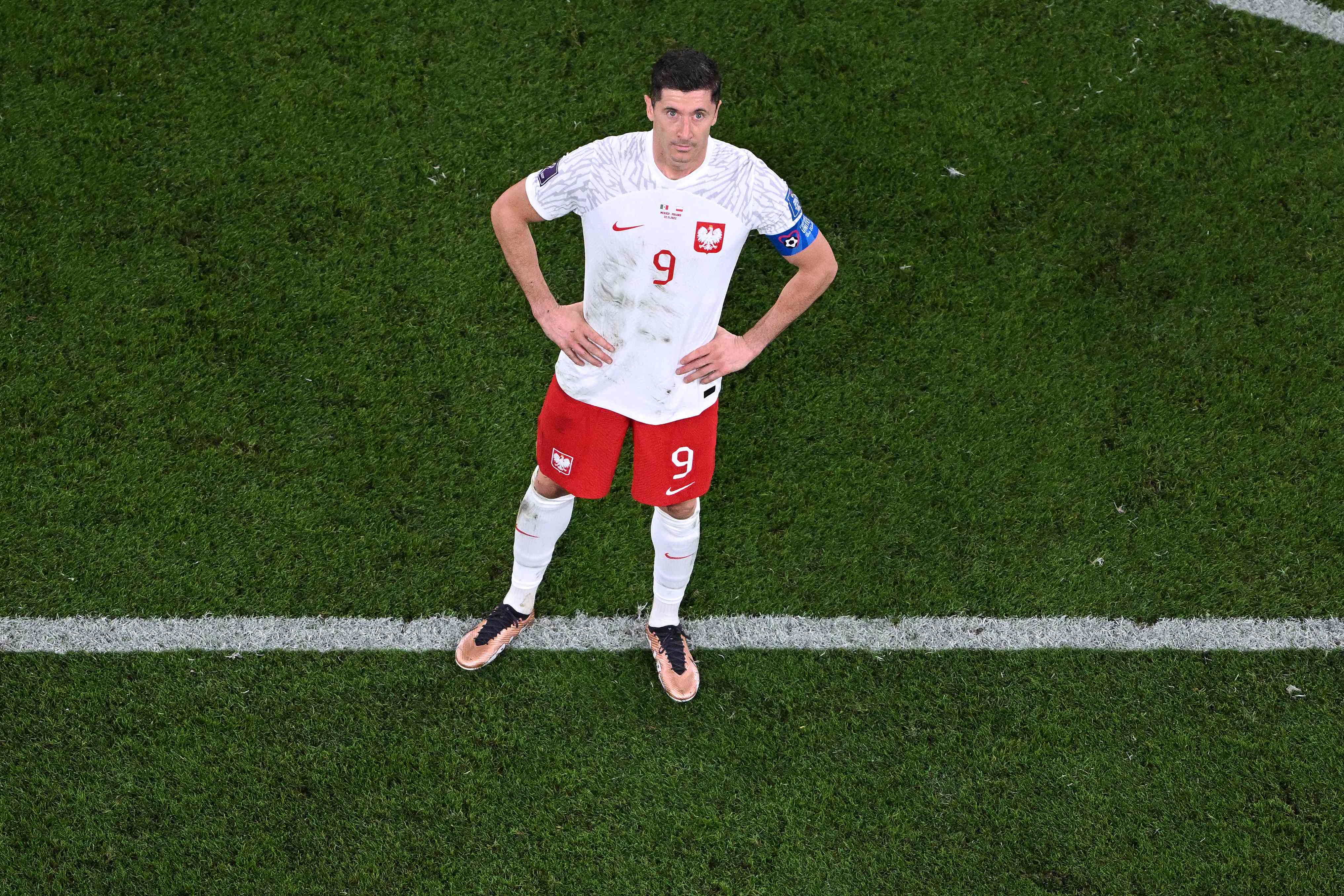 Penyerang timnas Polandia Robert Lewandowski