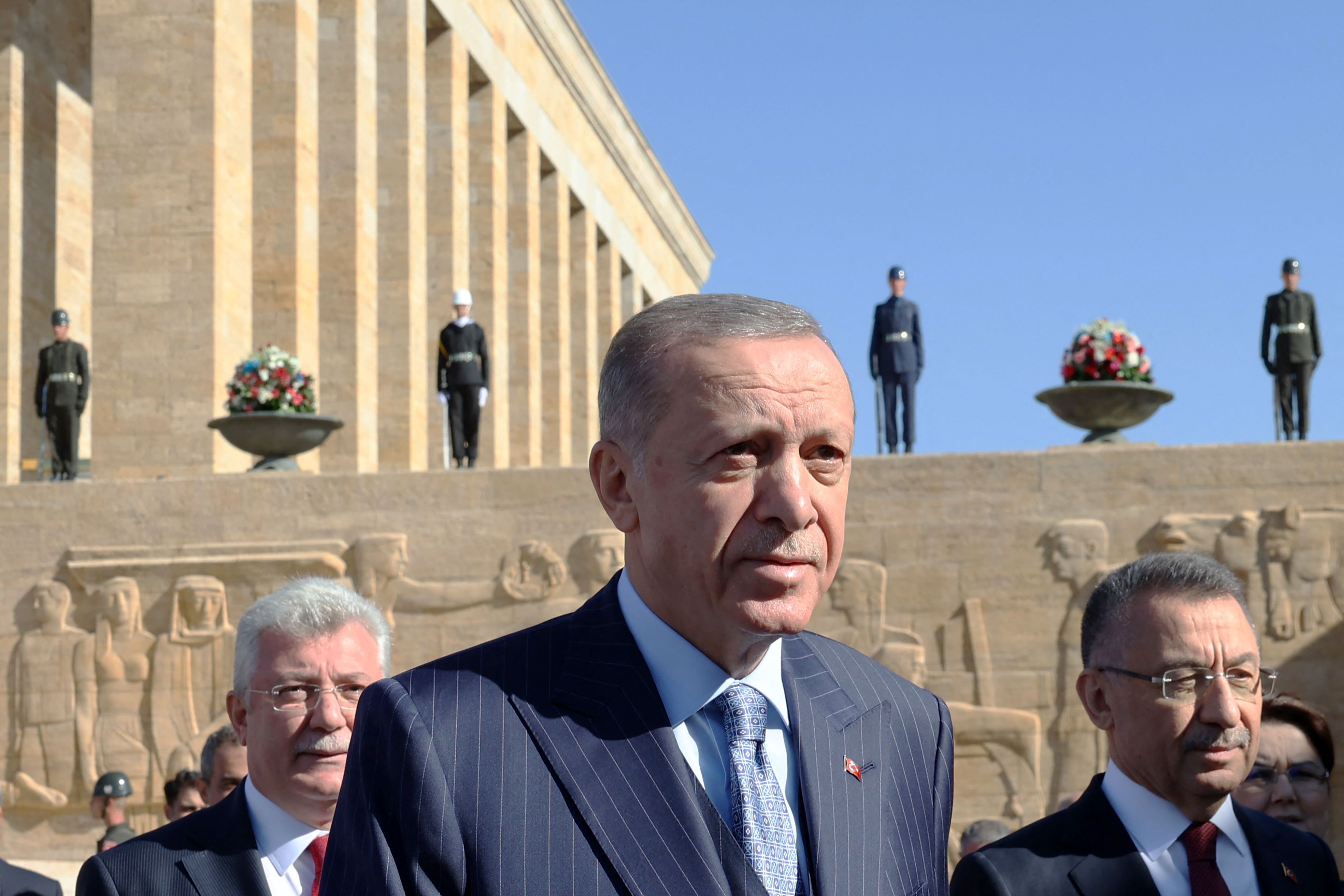 Presiden Turki Recep Tayyip Erdogan mengatakan tetap mendukung ekspor gandum dari Ukraina demi kemanusiaan.