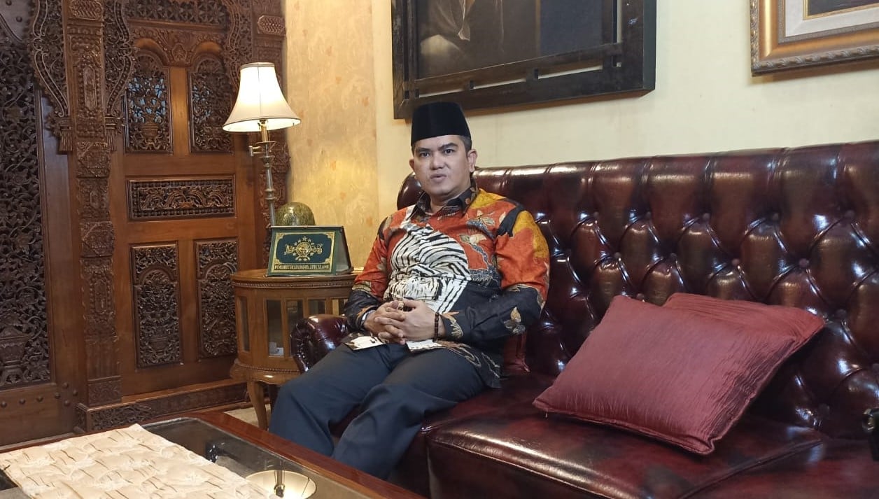 Ketua Tanfidziyah Pengurus Besar Nahdlatul Ulama (PBNU) Nasyirul Falah Amru (Gus Falah