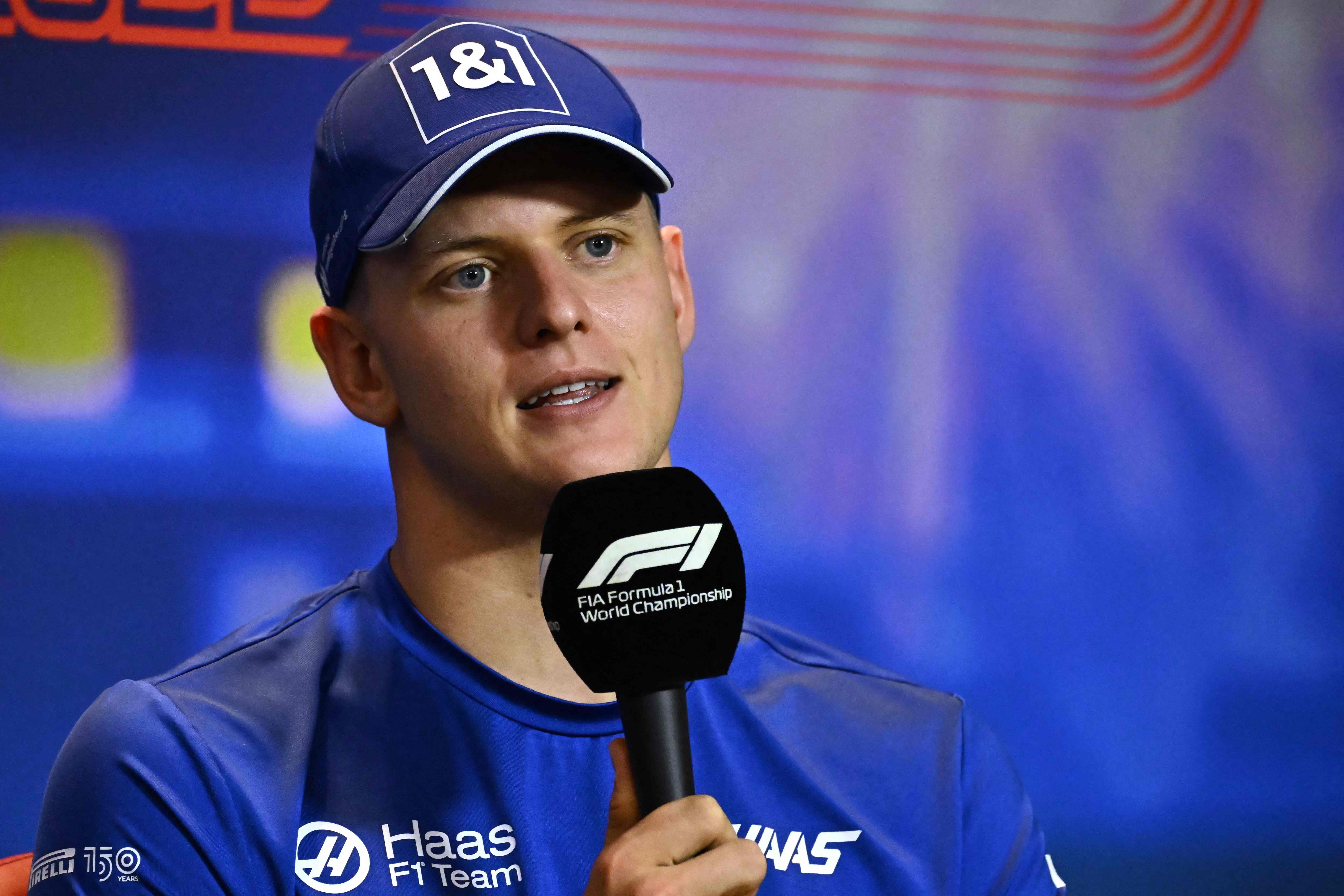Pembalap tim Haas Mick Schumacher