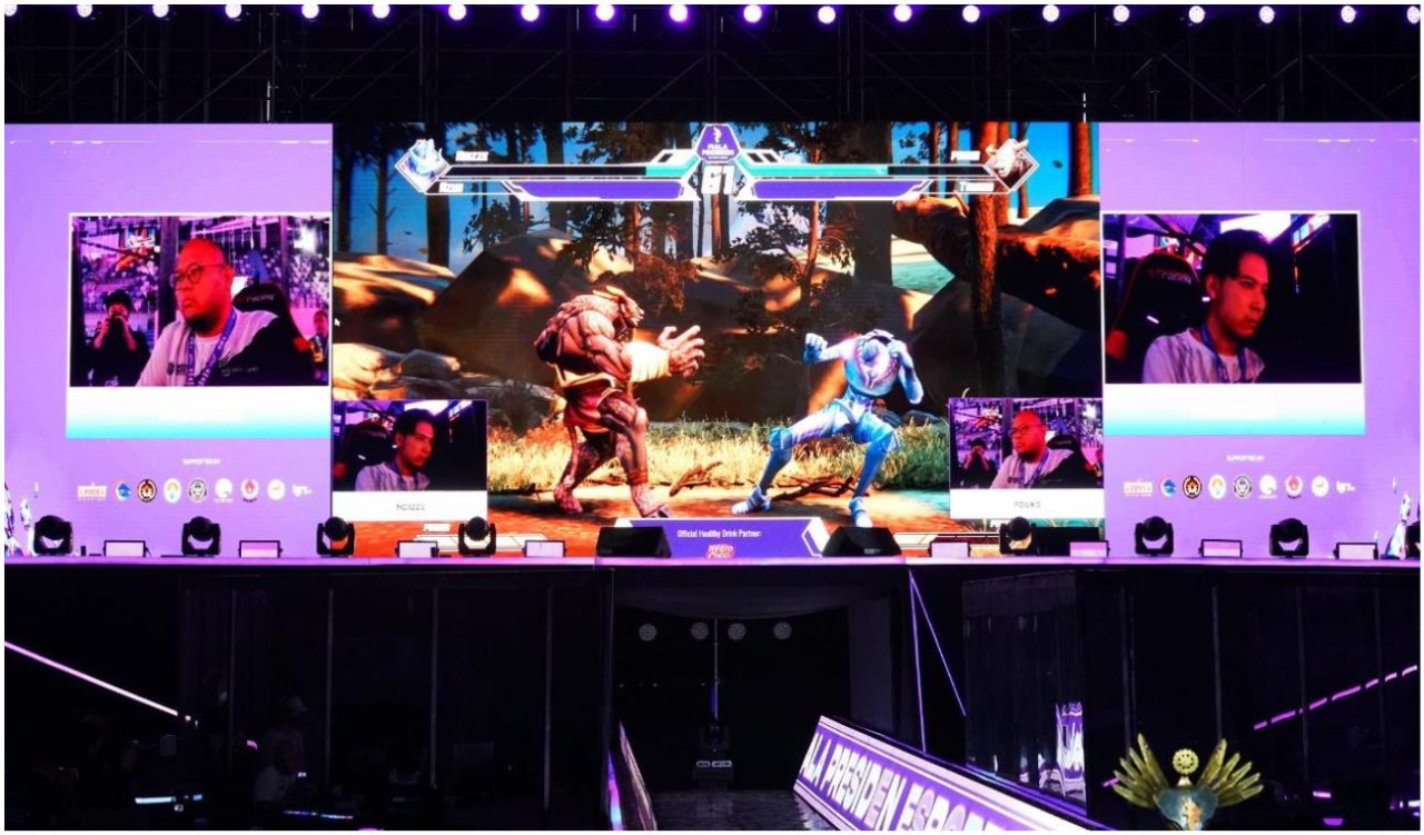 Gim bergenre fighting Battle of Guardians.