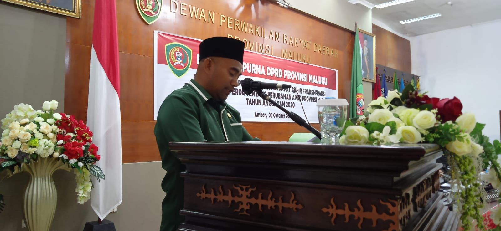 Sekretaris Komisi II DPRD Maluku Ruslan Hurasan