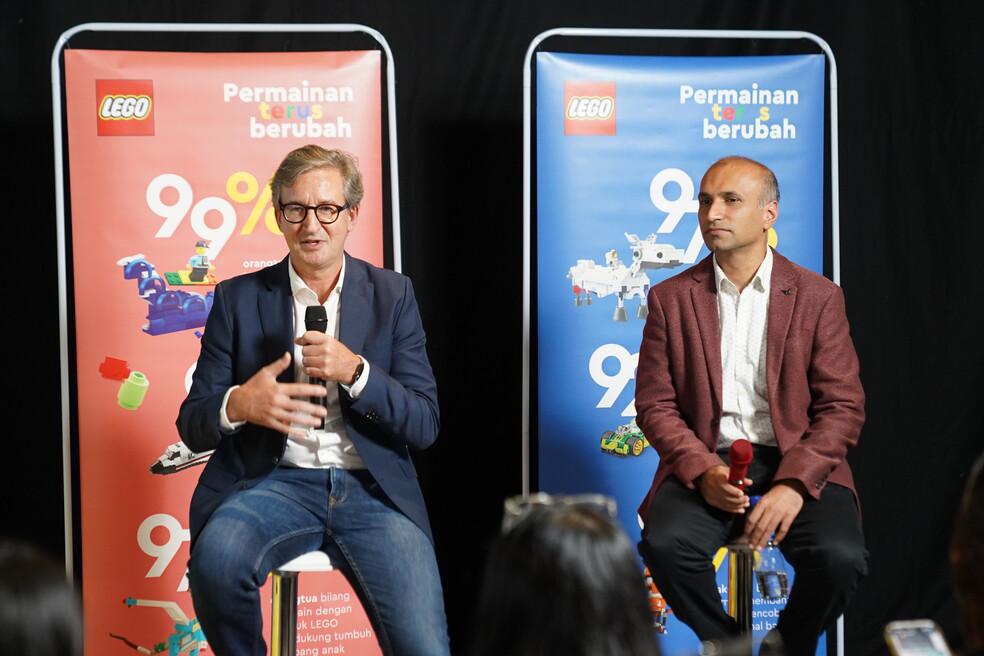 The LEGO Group, Rabu (16/11), mengumumkan kampanye dengan tema ''Everchanging Play for Every Kid’s Way’ di Jakarta. 