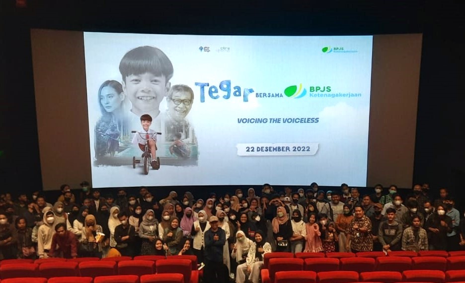 Pemutaran film Tegar