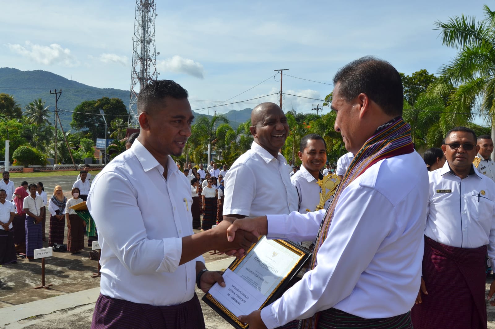 Penjabat Bupati Flotim, Doris Rihi Ajak Semua Komponen, Bersama Membangun Flores Timur