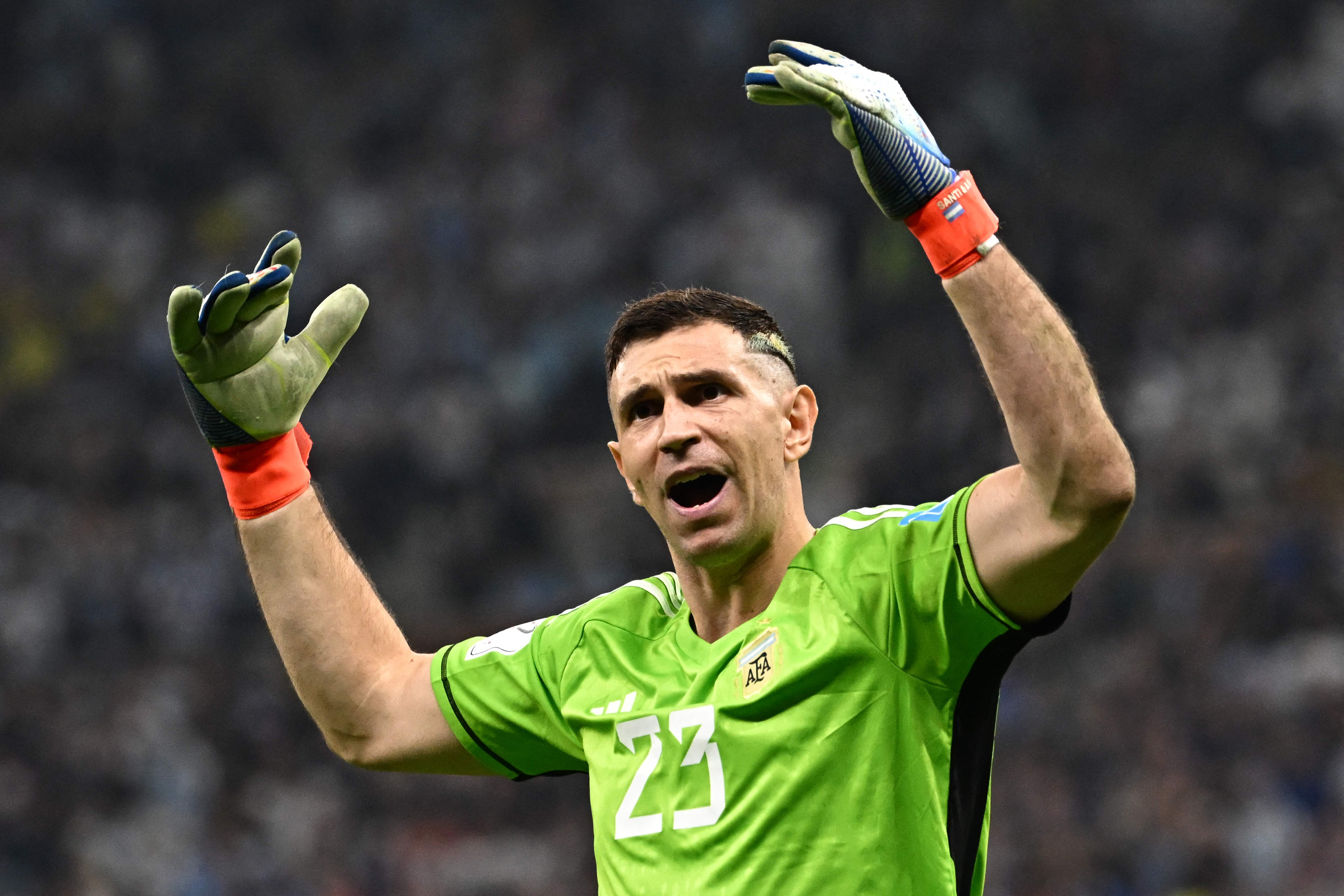 Kiper Timnas Argentina, Emiliano Martinez.