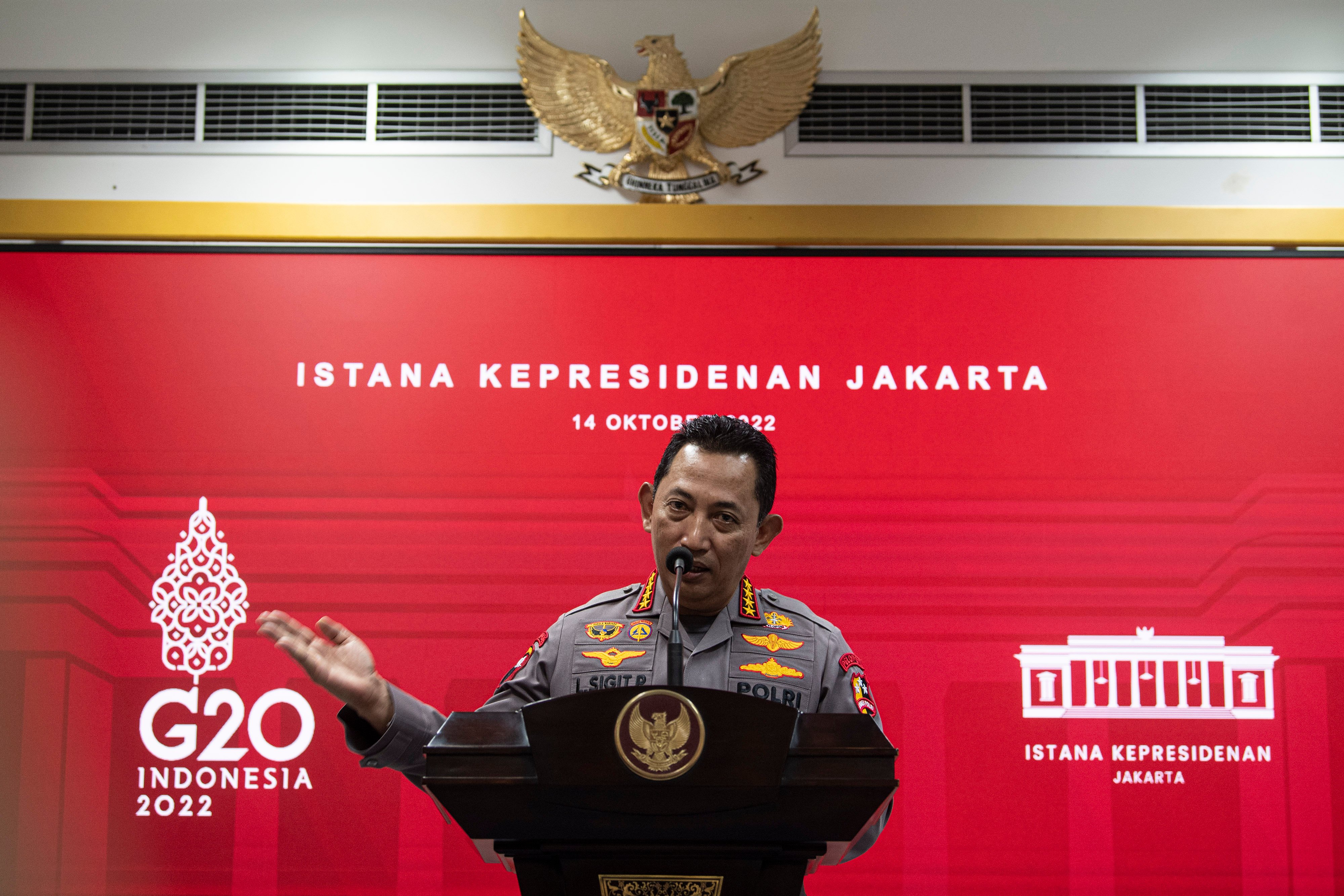 Kapolri Jenderal Pol Listyo Sigit Prabowo