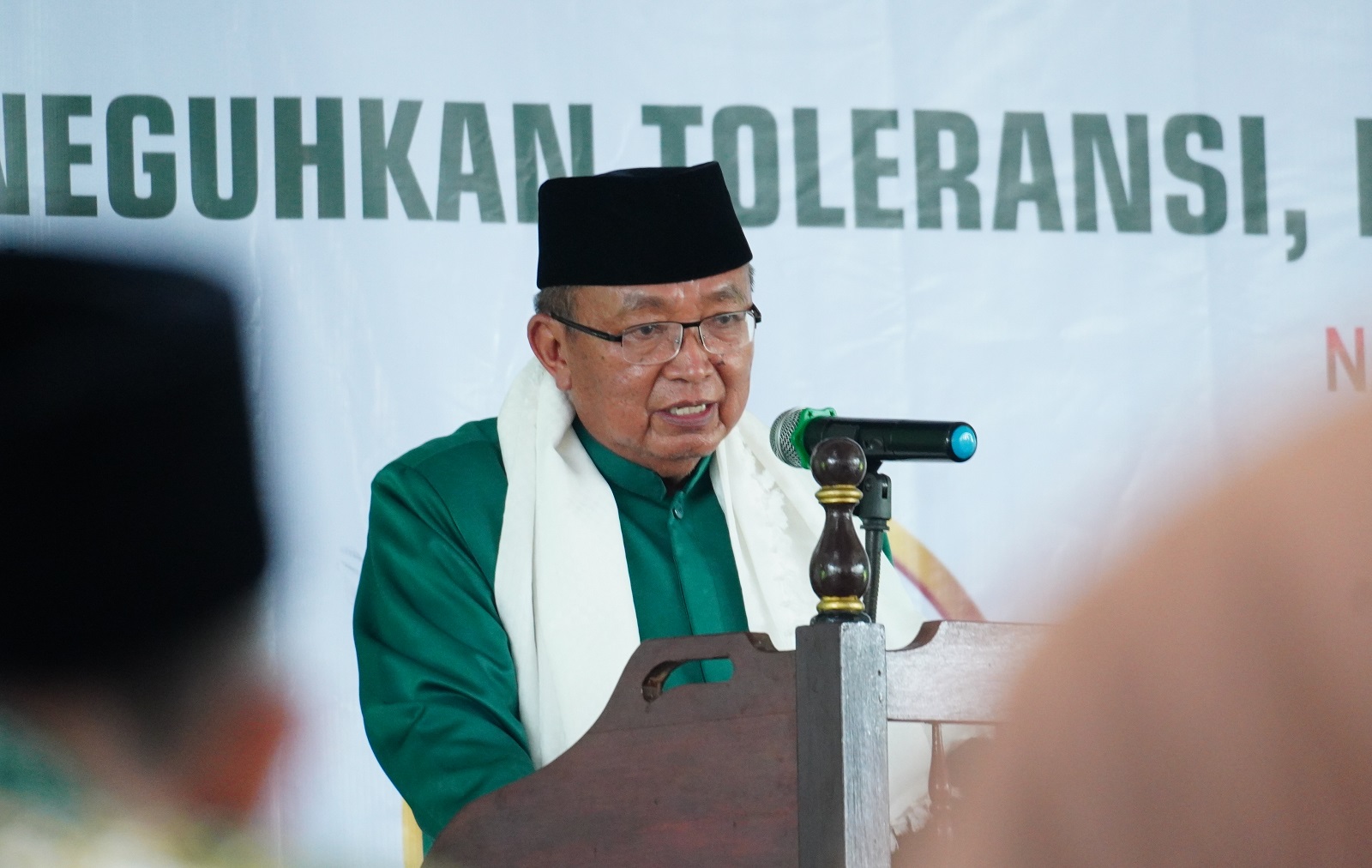 Rais Syuriah Pengurus Wilayah Nahdlatul Ulama Jawa Barat KH Dr Abun Bunyamin MA. 
