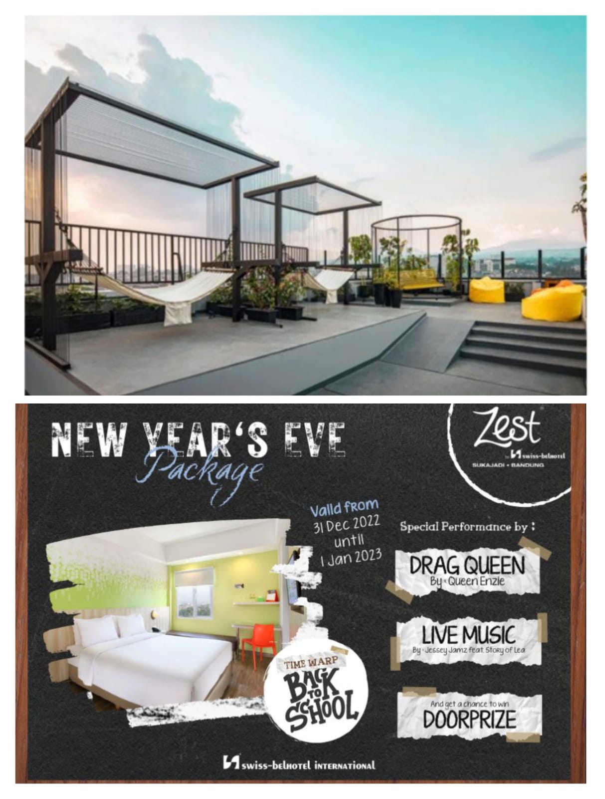 Menginap dan suguhan kuliner di  Zest Sukajadi Bandung