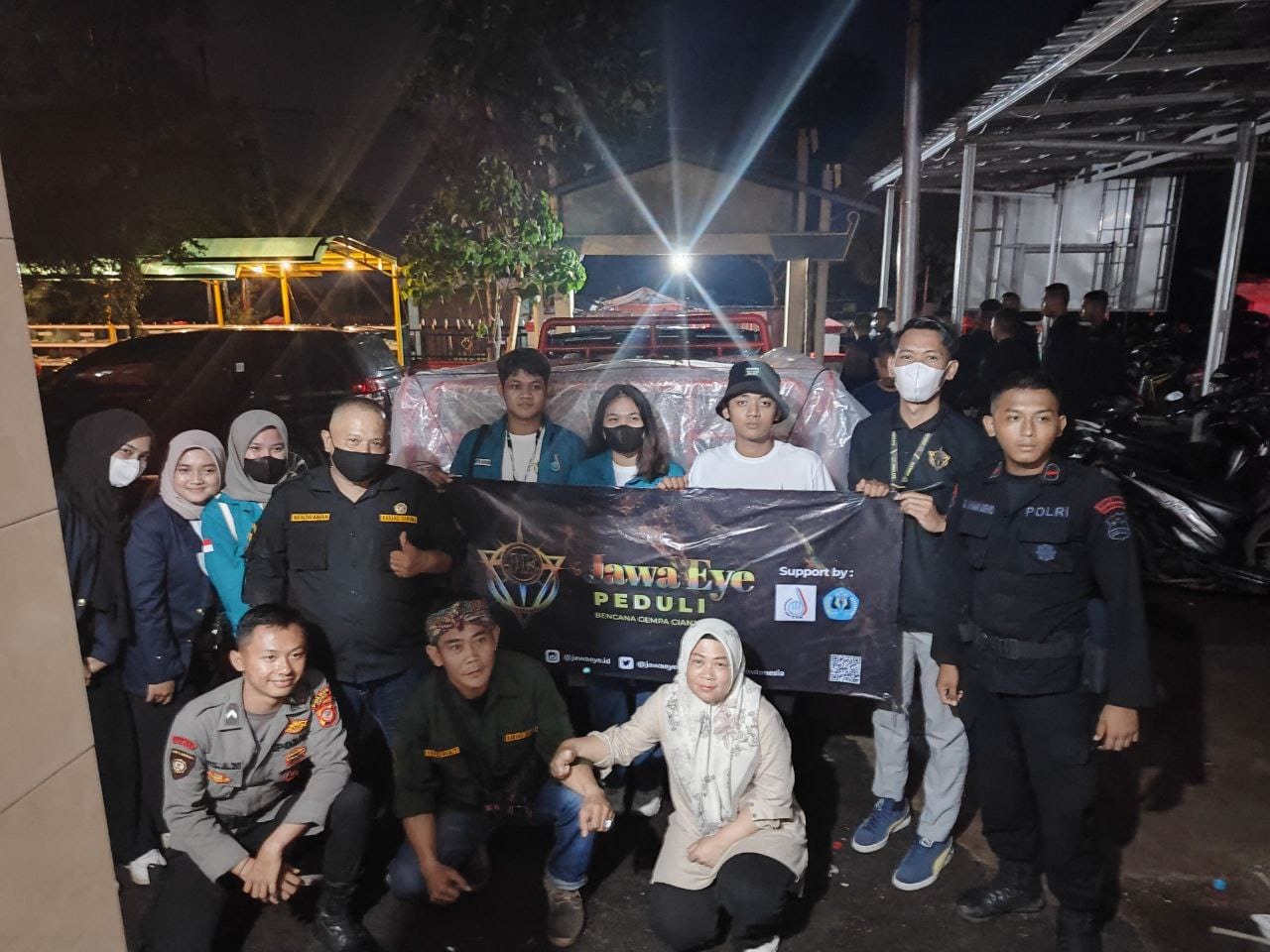 Jawa Eye Indonesia Salurkan Bantuan Untuk Korban Gempa Bumi Cianjur