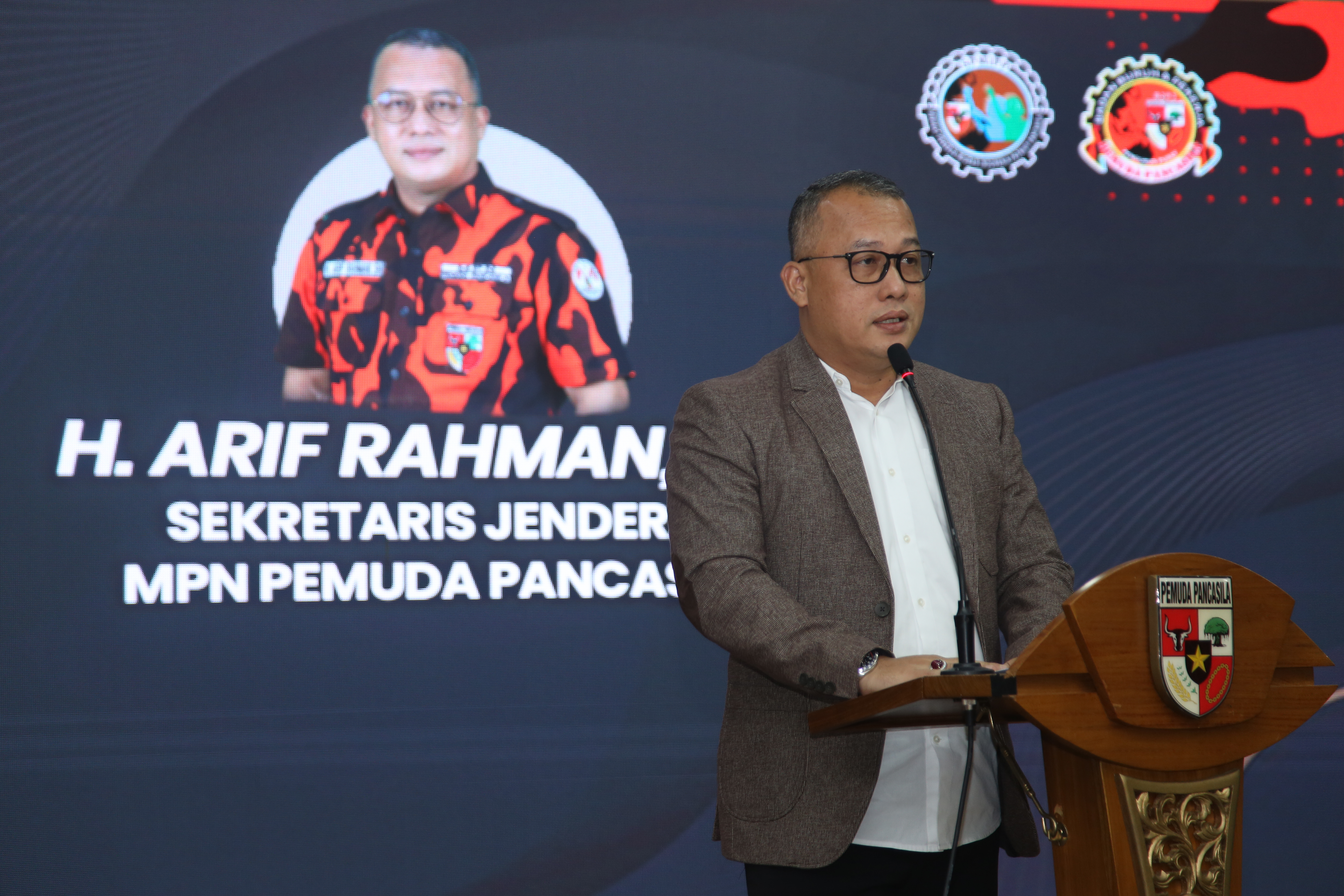  Sekretaris Jenderal Pemuda Pancasila, H. Arif Rahman, SH.