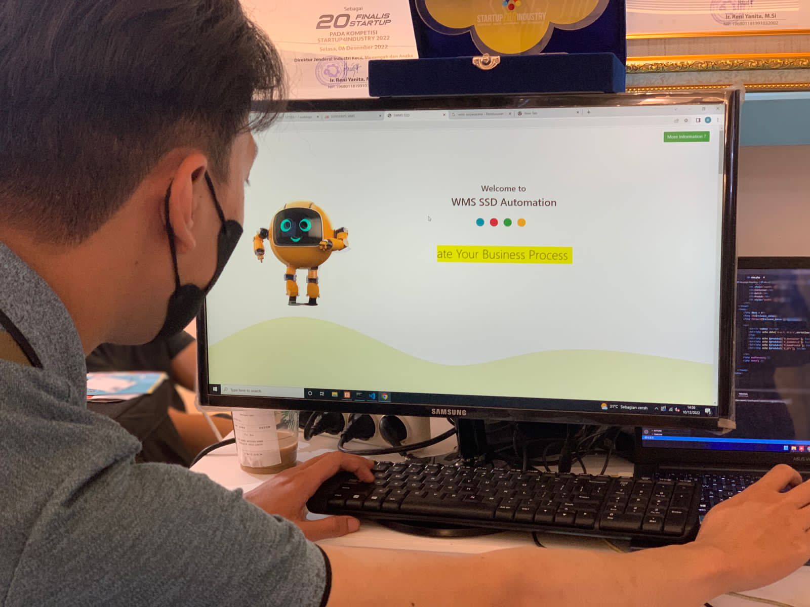 PT Surya Sarana Dinamika (SSD) sebagai juara ke III hadir melayani kebutuhan sistem otomasi industri dan robotik di Indonesia.